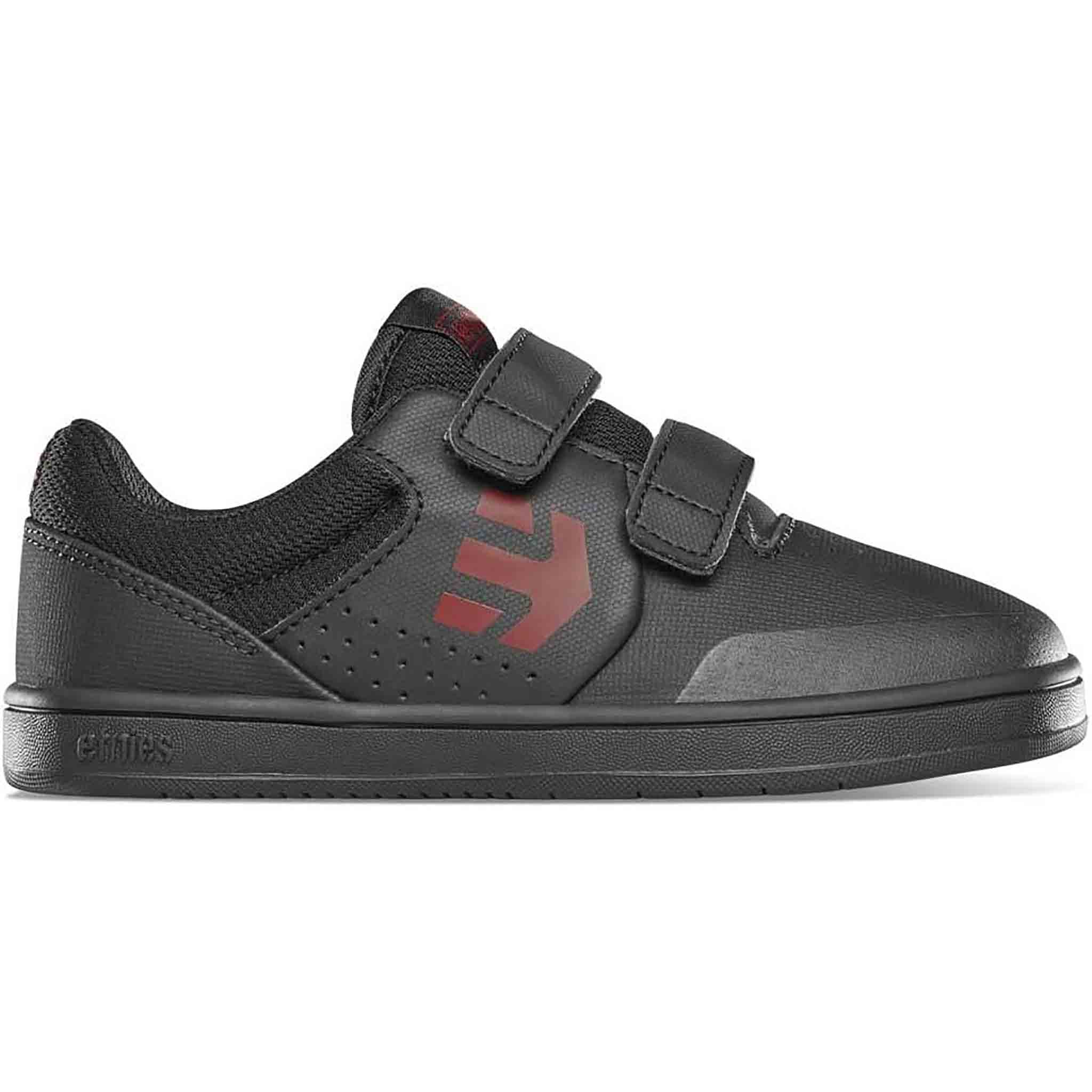 Etnies Marana Kids Black Red Black Kids Shoes