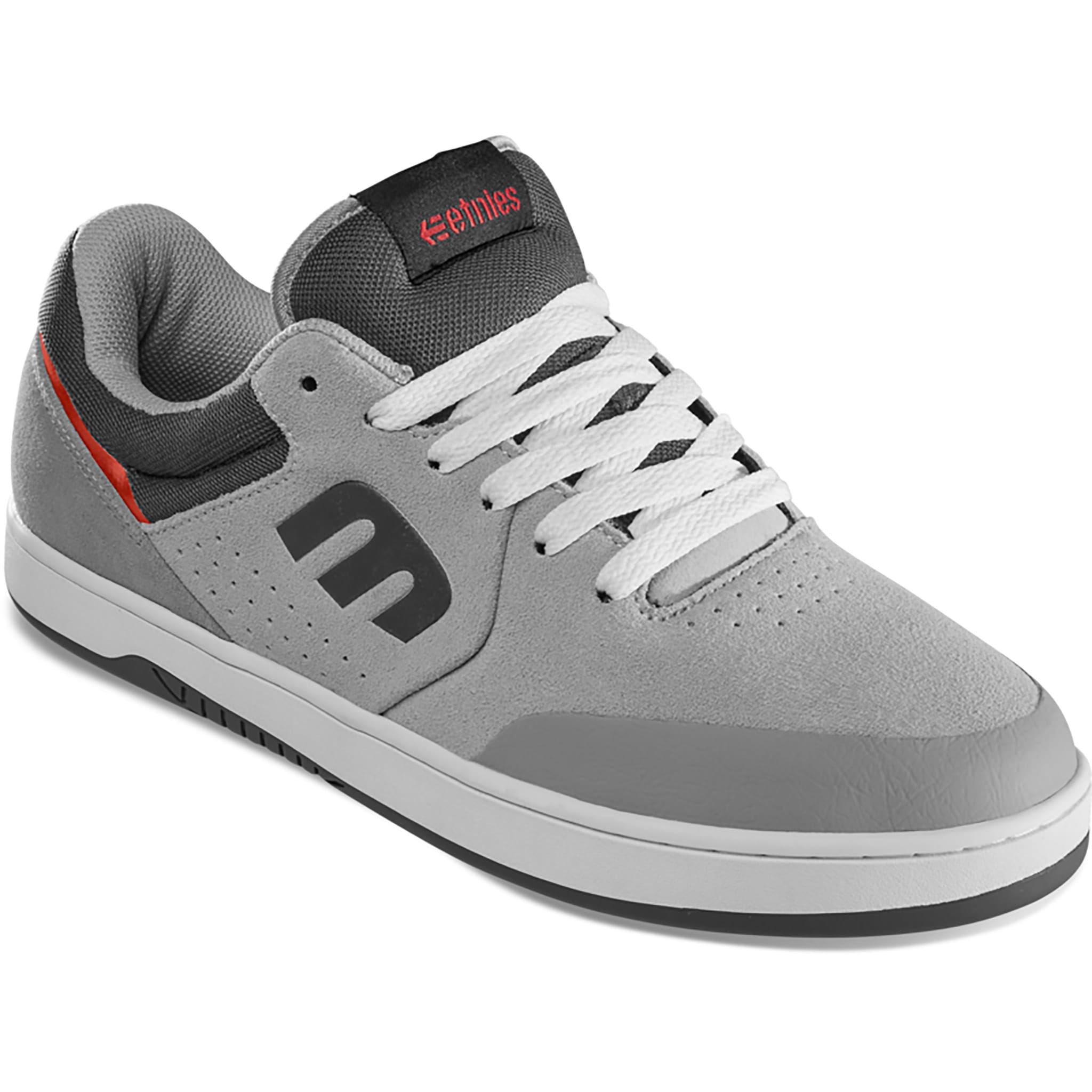 Etnies Marana Shoe Grey Grey Red Shoe