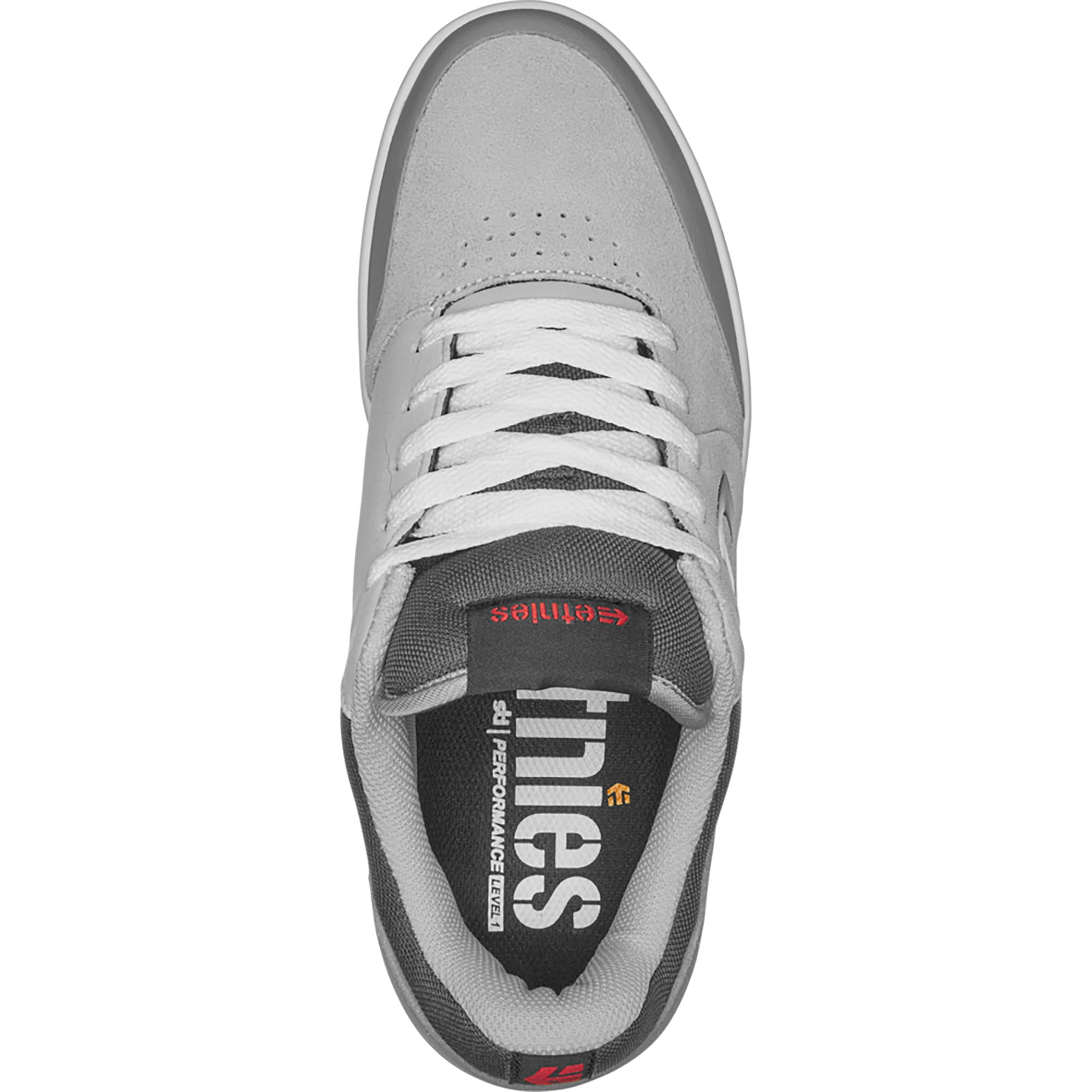 Etnies Marana Shoe Grey Grey Red Shoe