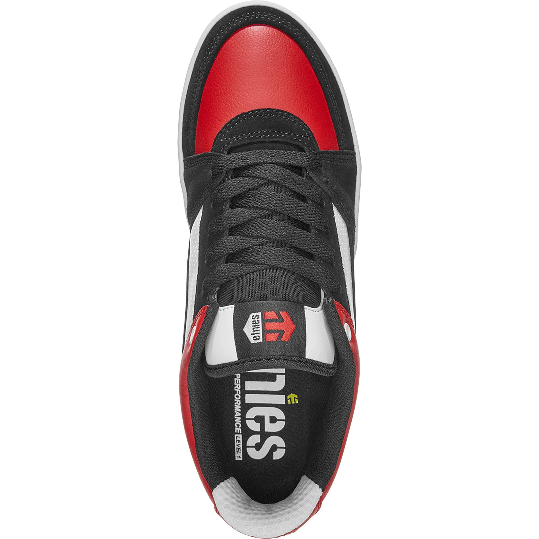 Etnies Mc Rap Lo Black Red White Shoes