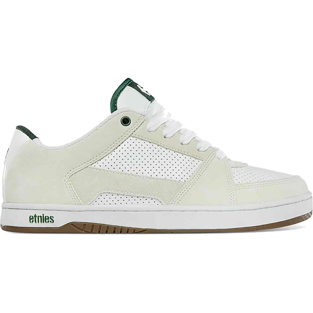 Etnies Mc Rap Lo White Green Shoes