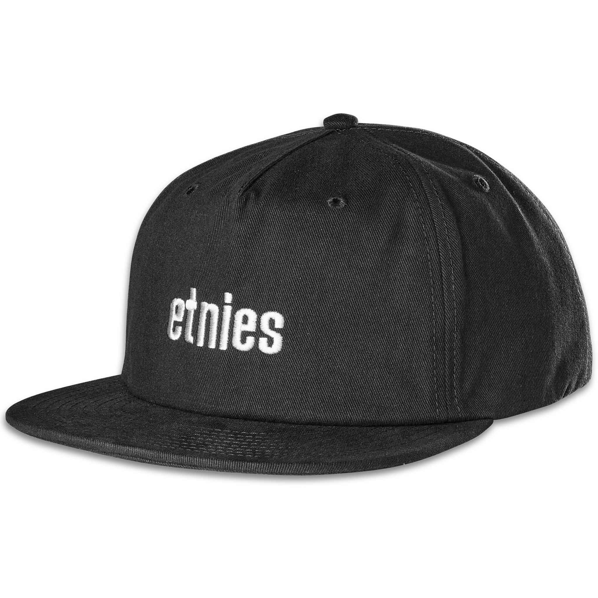 Etnies Wordmark Embroidery Hat Black Hats