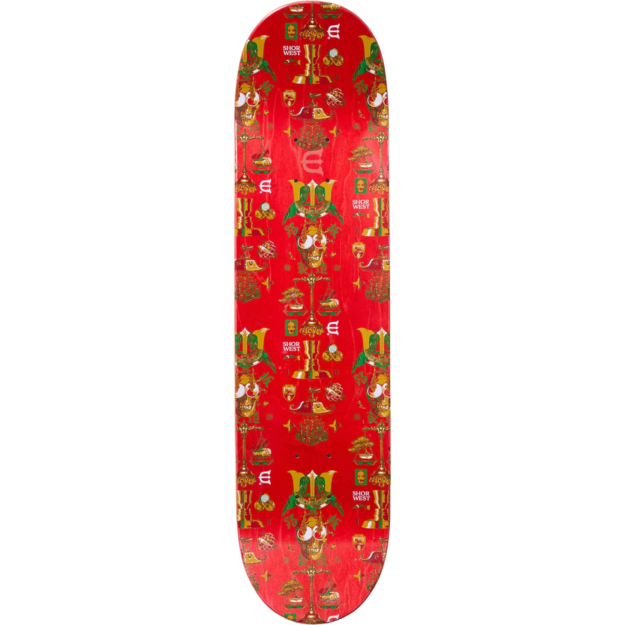 Evisen Shor West Dialogue Skateboard Deck 8.5" Skateboard