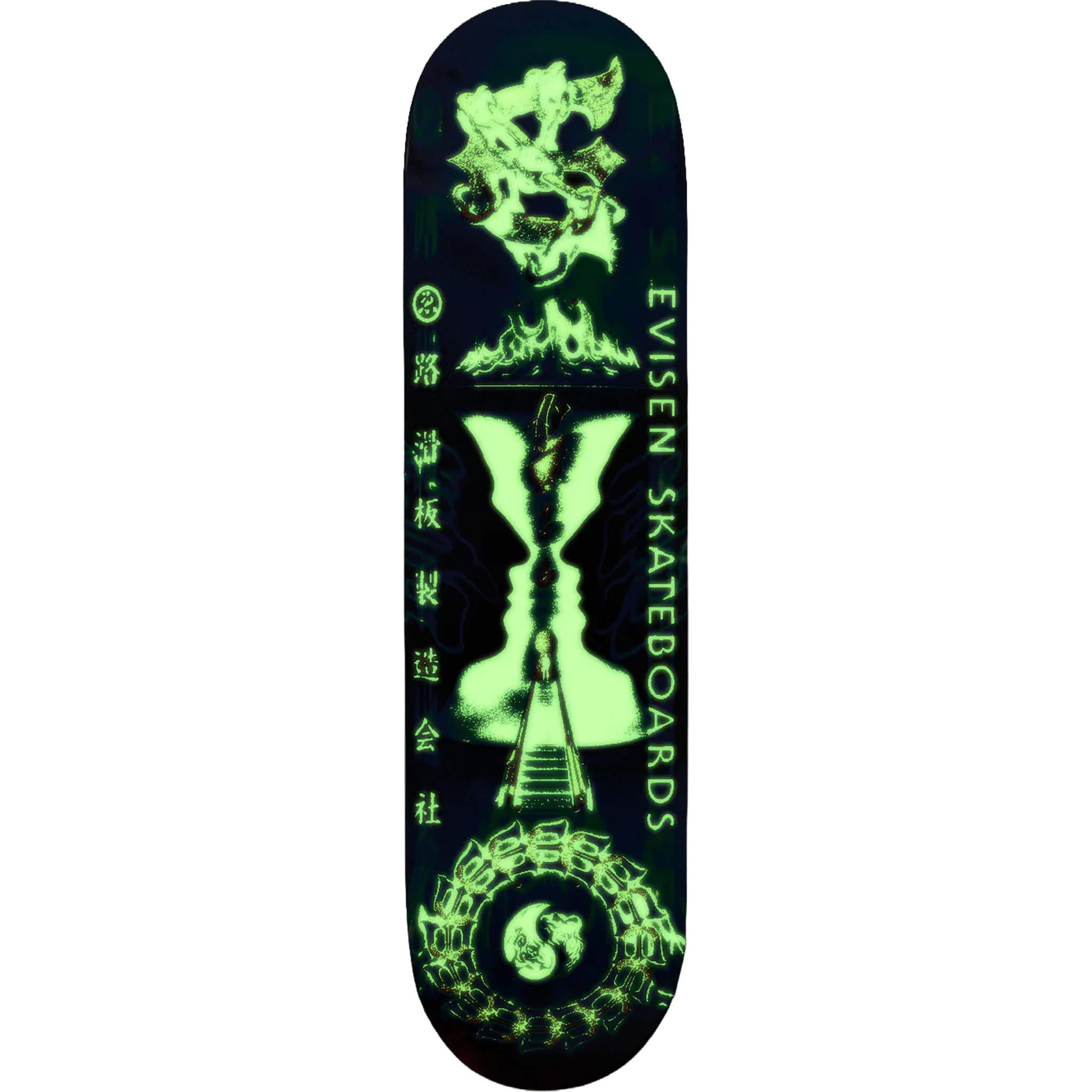 Evisen Zen Aku Vase Skateboard Deck 8.25" Skateboard