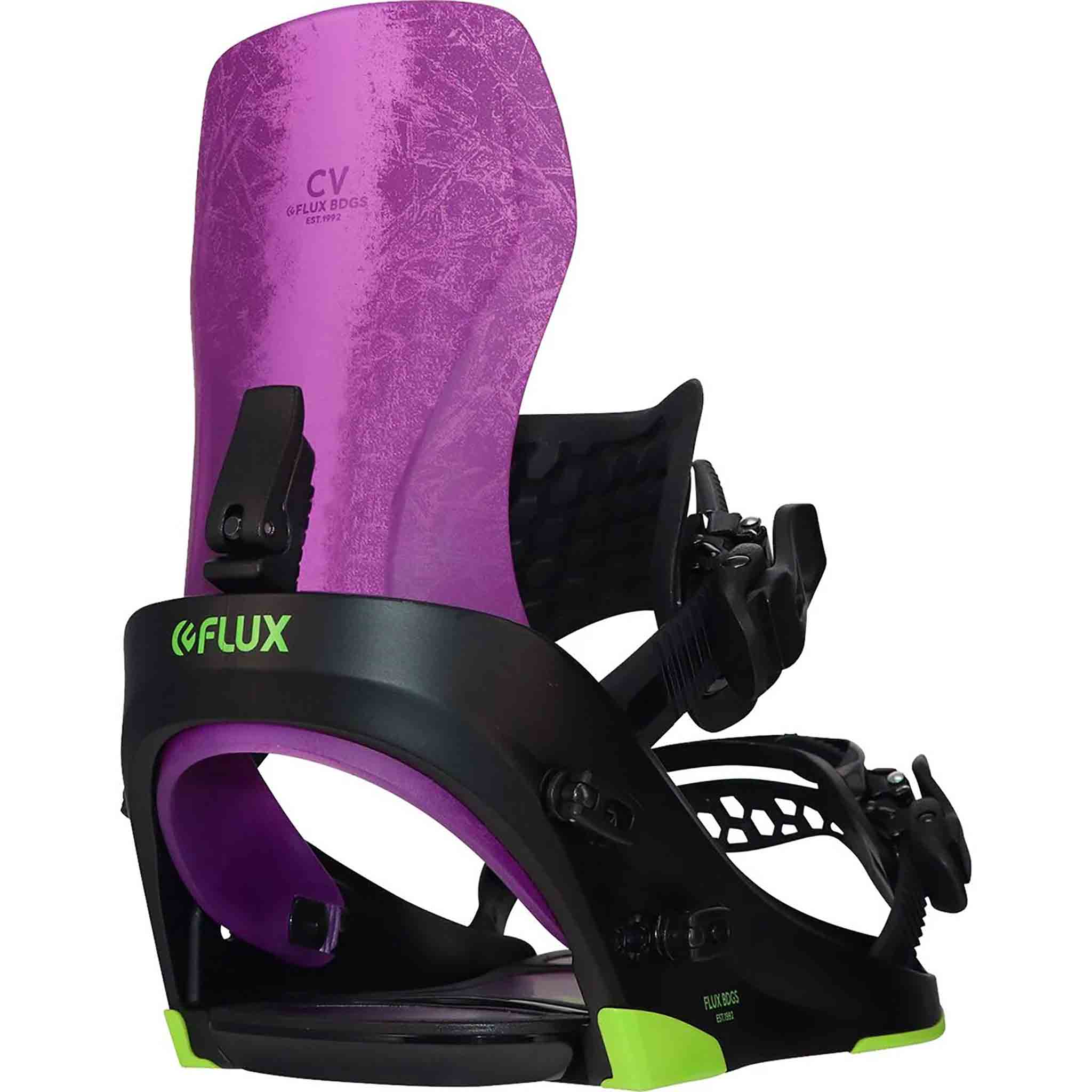 Flux CV Snowboard Binding Purple 2023 Mens Bindings