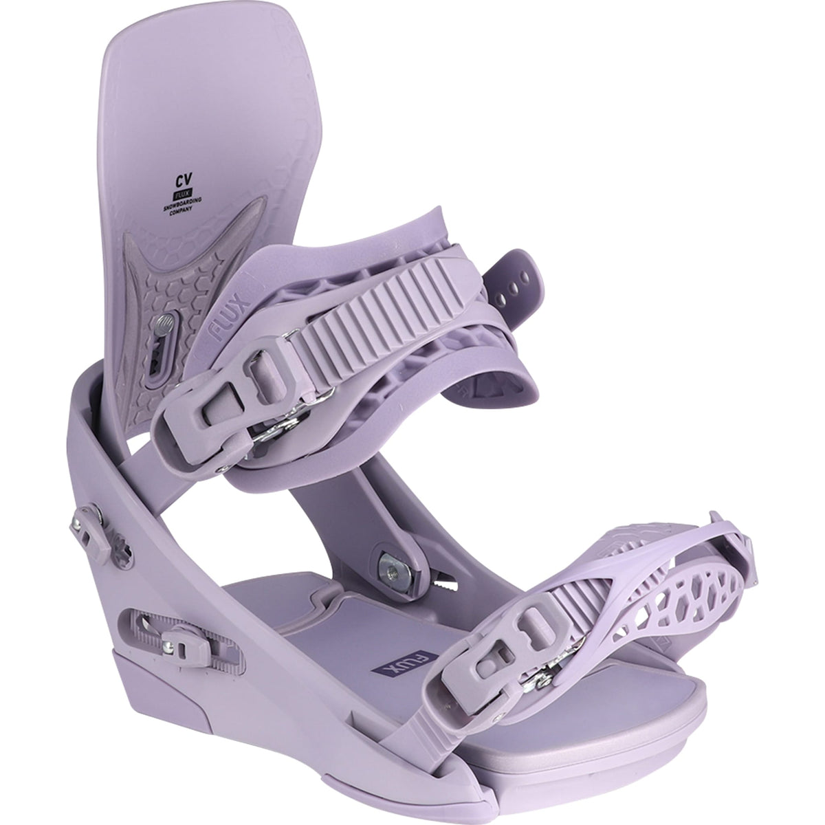 Flux CV Snowboard Binding Purple 2027 Mens Snowboard Bindings
