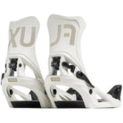 Flux DS Womens Step On Snowboard Binding Off White 2025 Women's Bindings