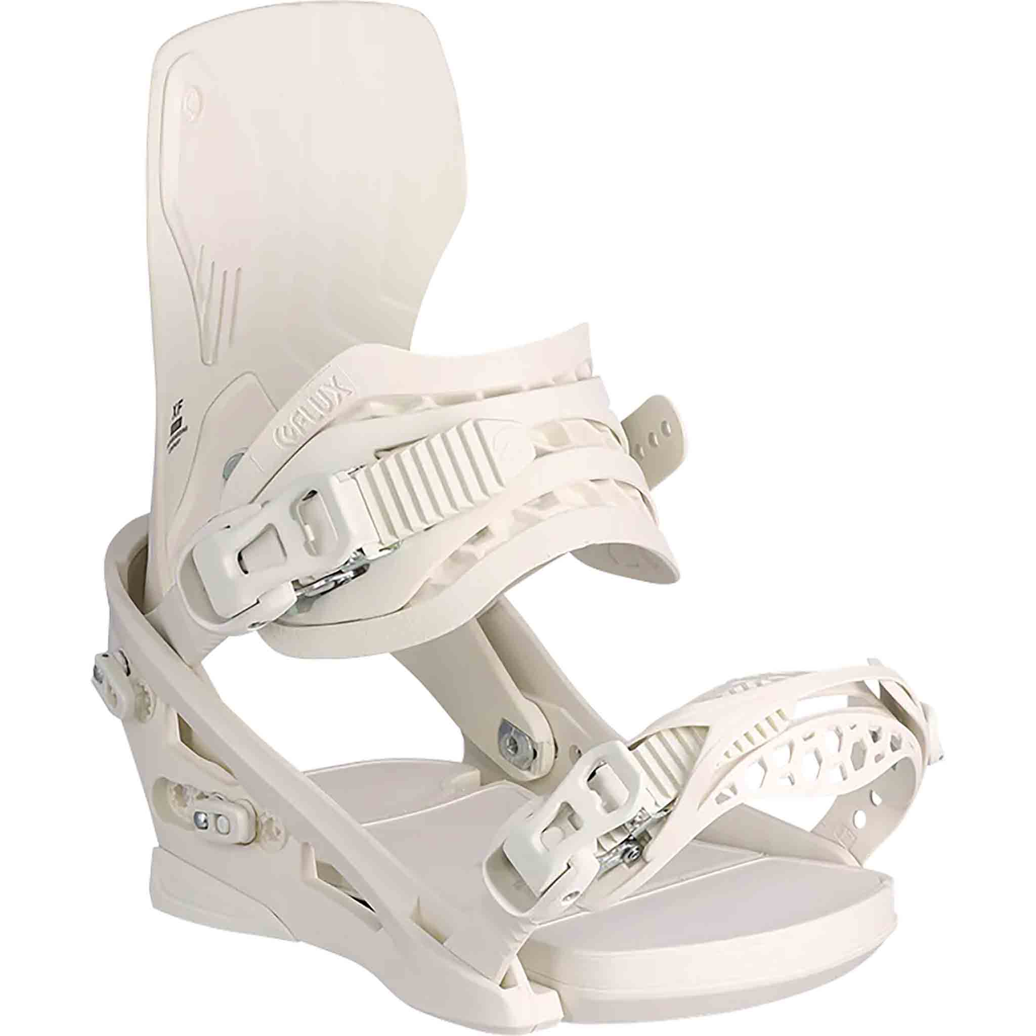 Flux Womens XF Snowboard Binding Off White 2025 Women's Bindings