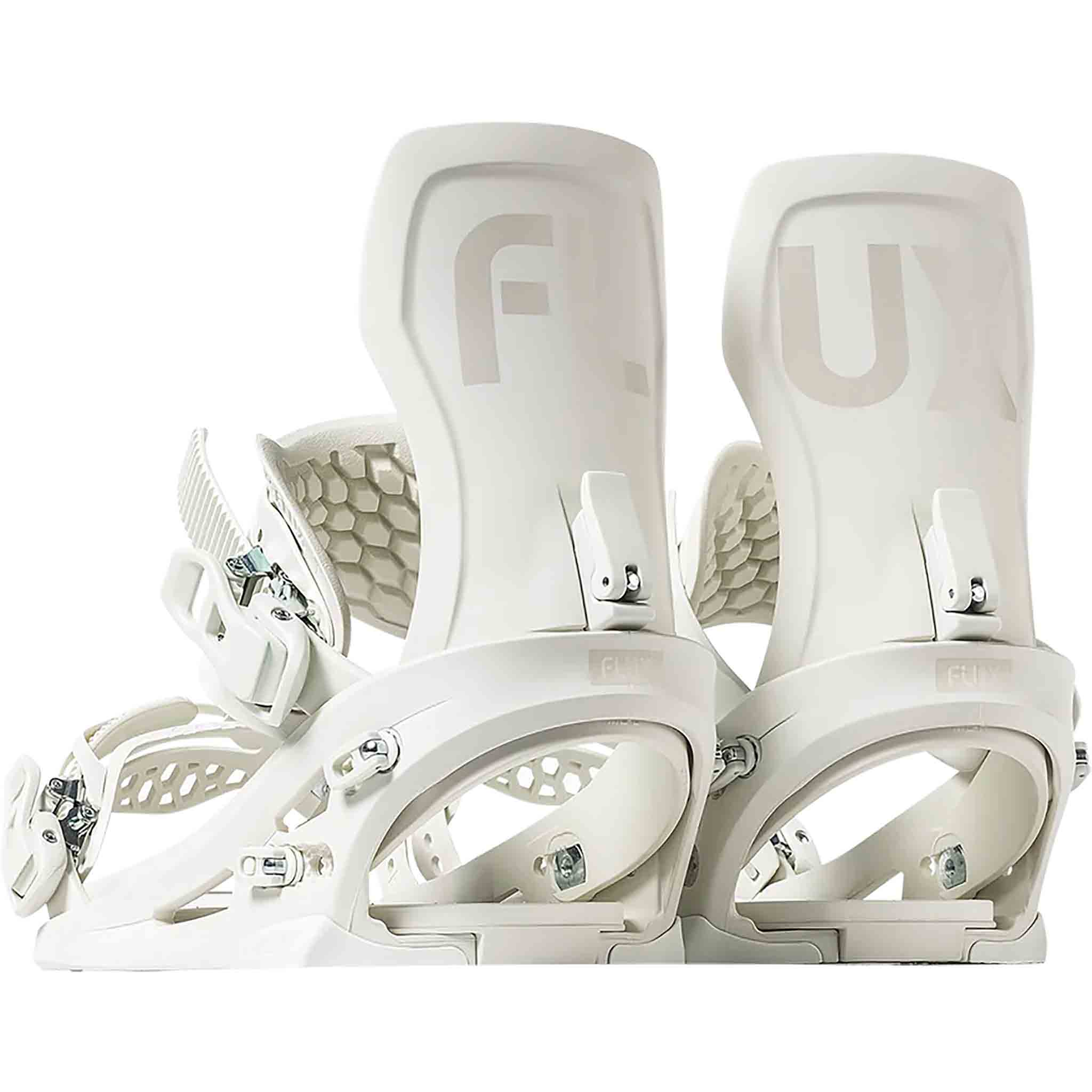 Flux Womens XF Snowboard Binding Off White 2025 Women's Bindings