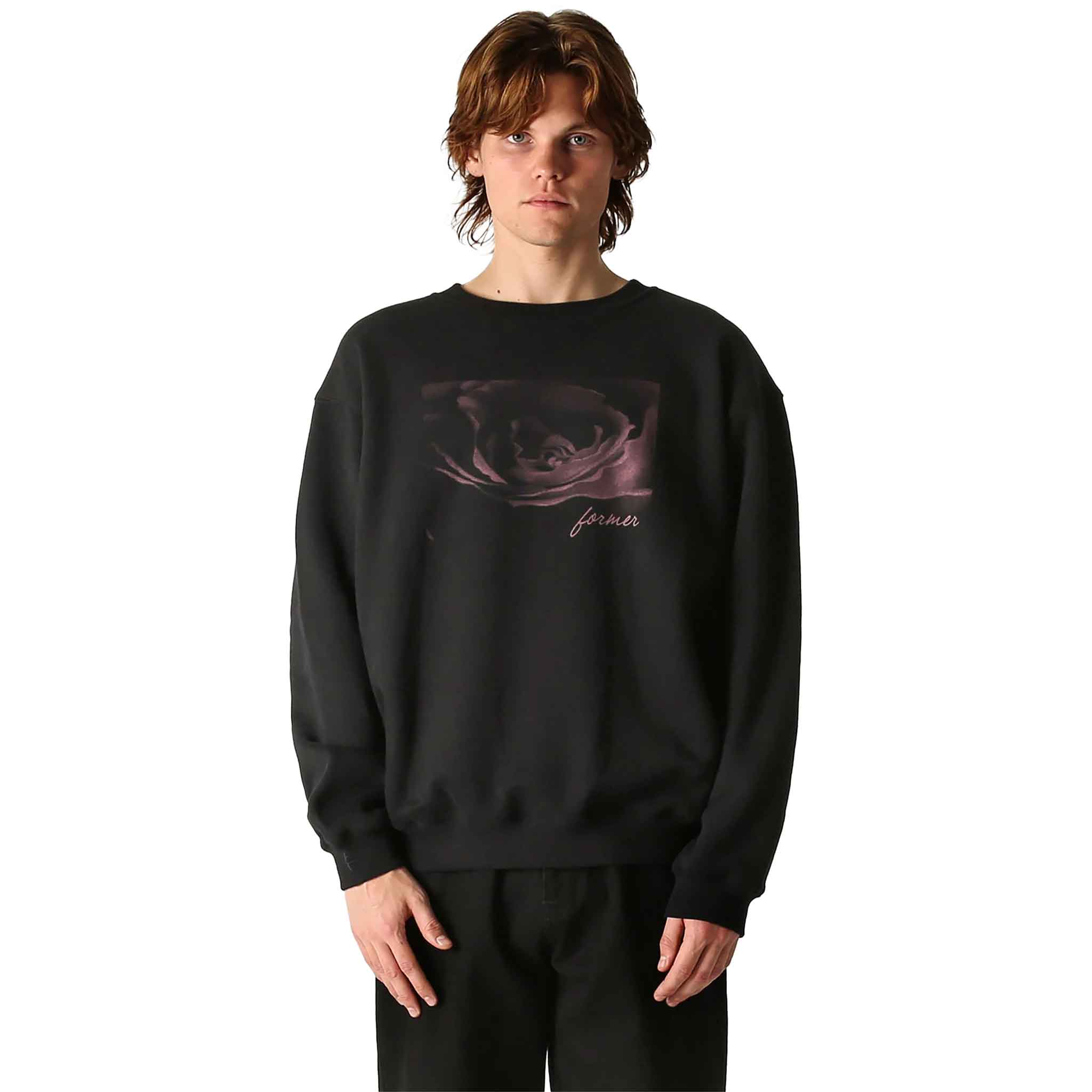 Former Bloom Crew Sweatshirt Black Sweatshirts