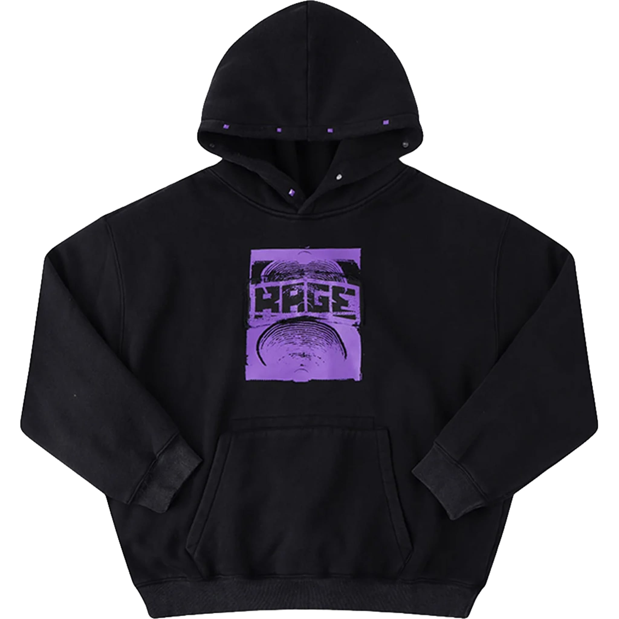 Former Corp Boxy Hoodie Merch Black Sweatshirts