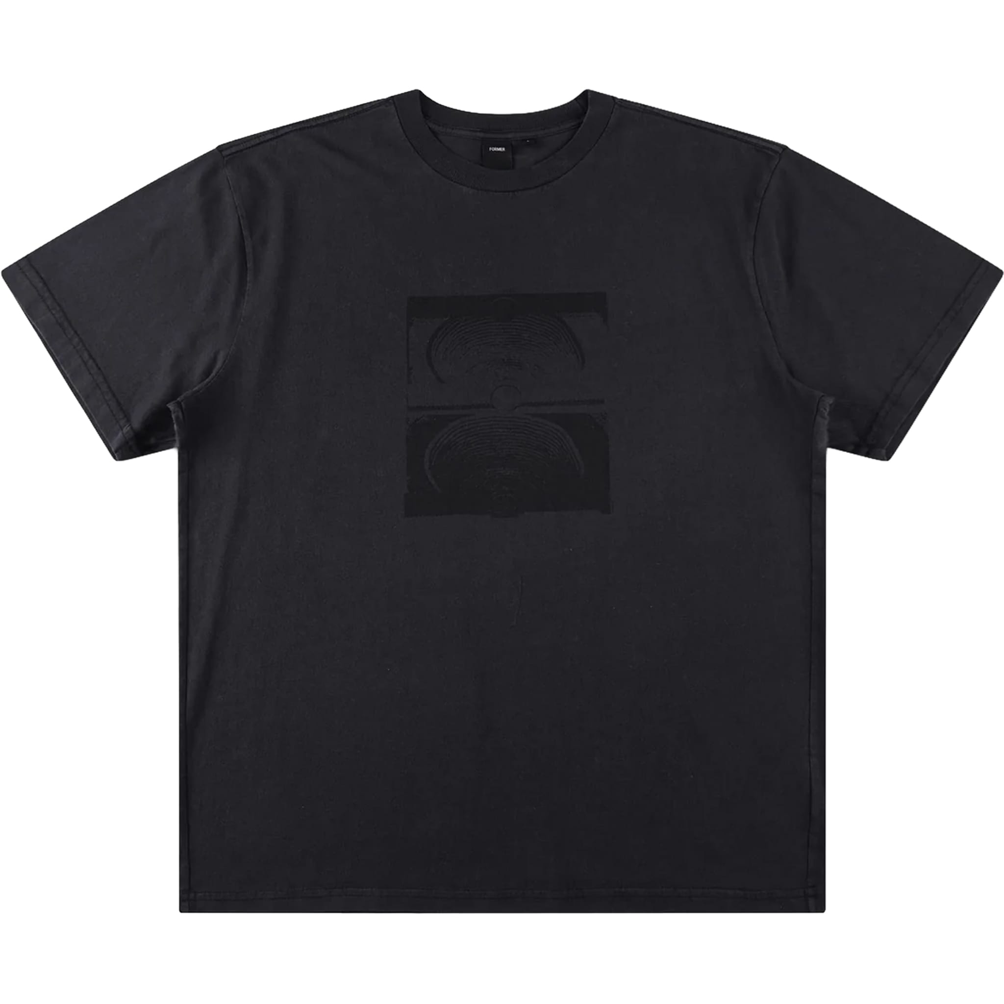 Former Crux Overdye T-Shirt Washed Black T Shirt
