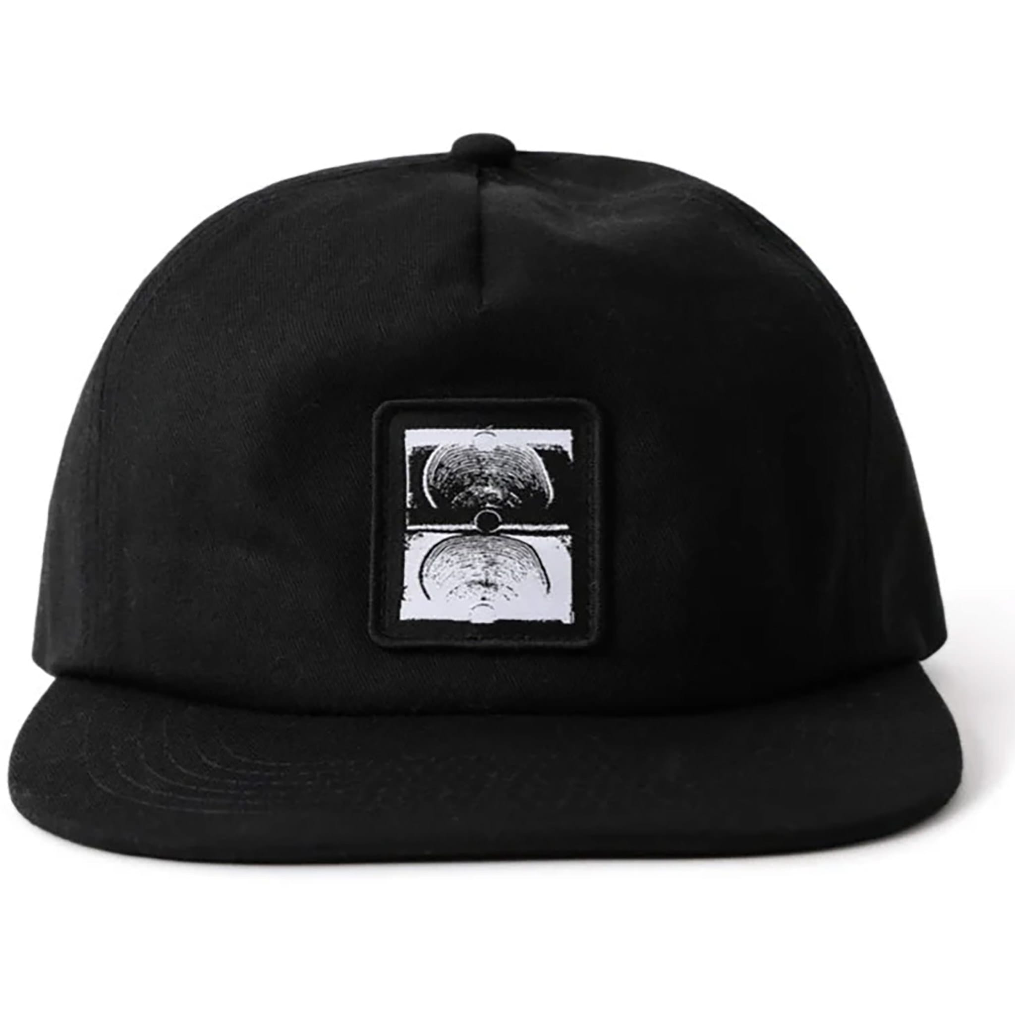 Former Crux Patch Snapback Cap Black Hats