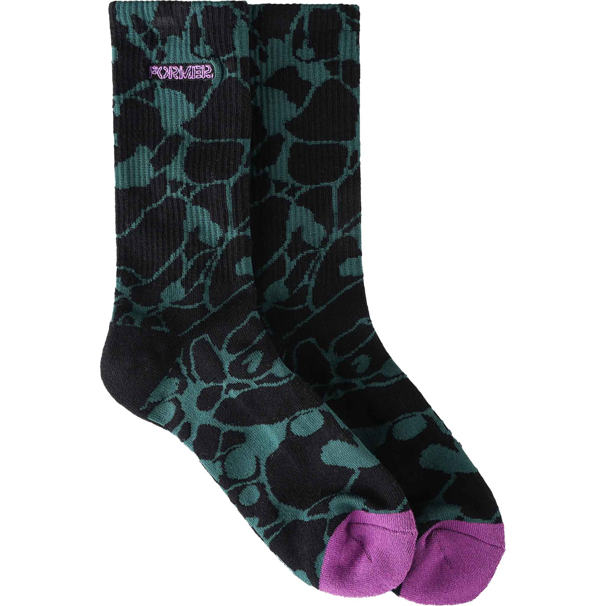 Former Global Mind Sock Black Socks