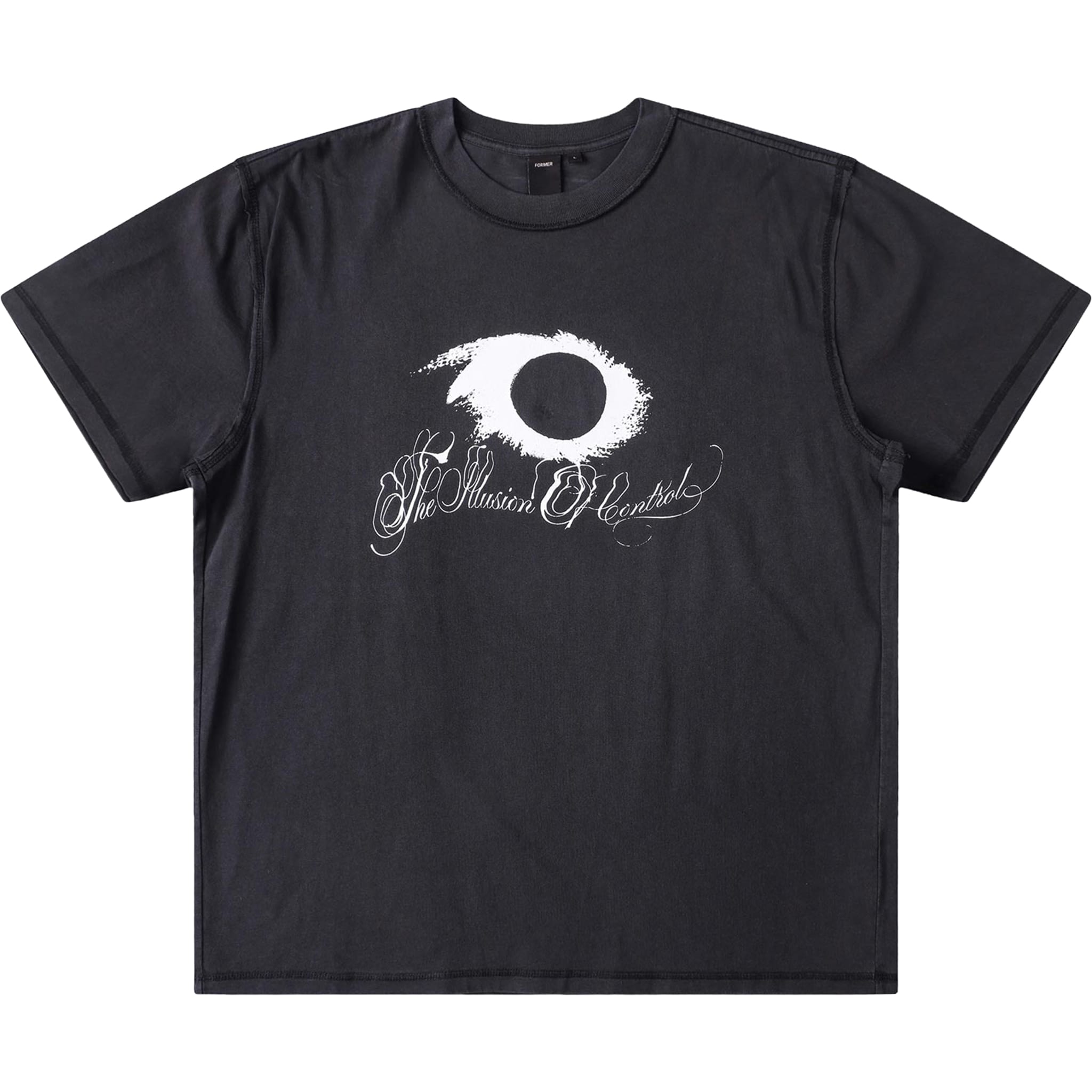 Former Illusion T-Shirt Washed Black T Shirt