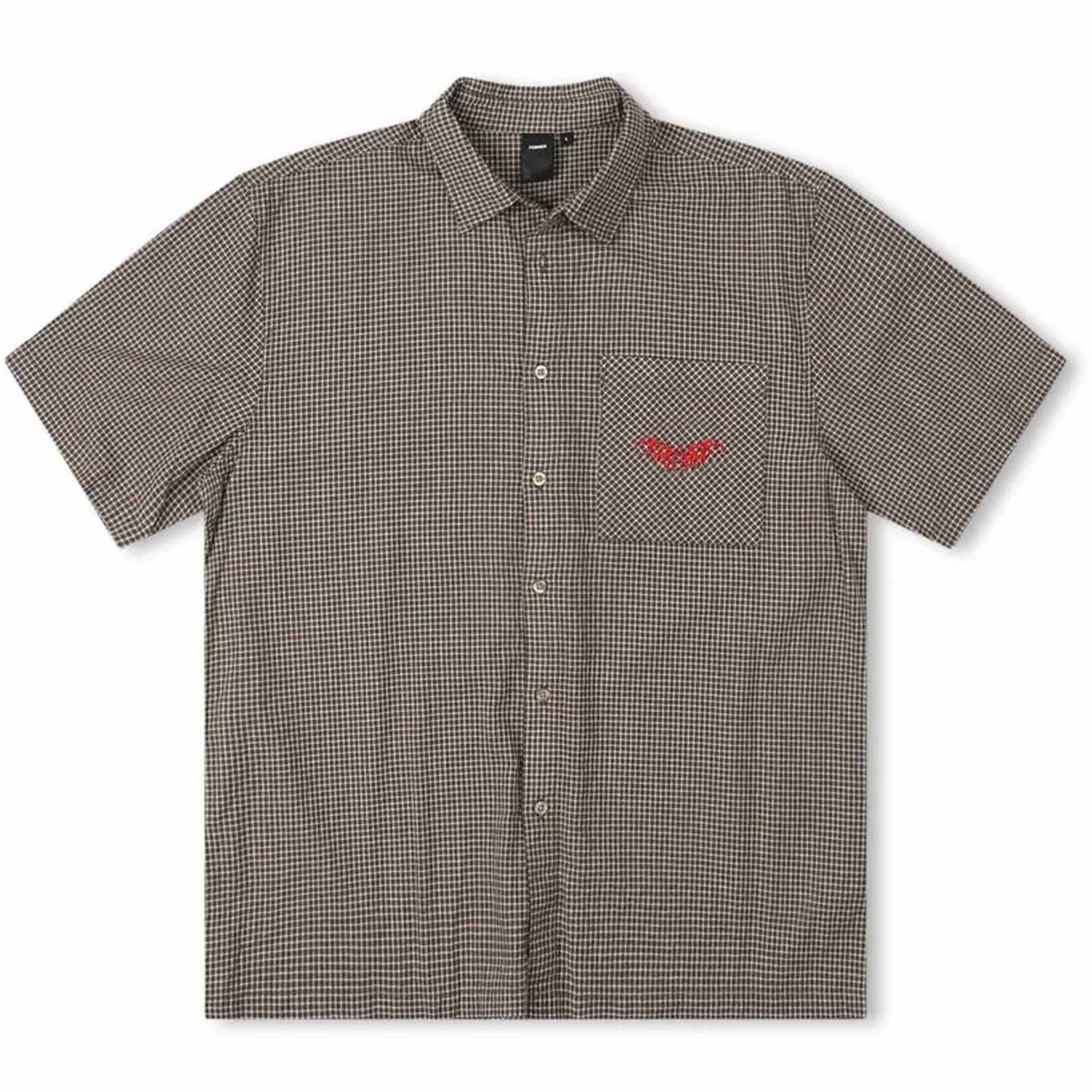 Former Manners Check Button Up Army Button Up