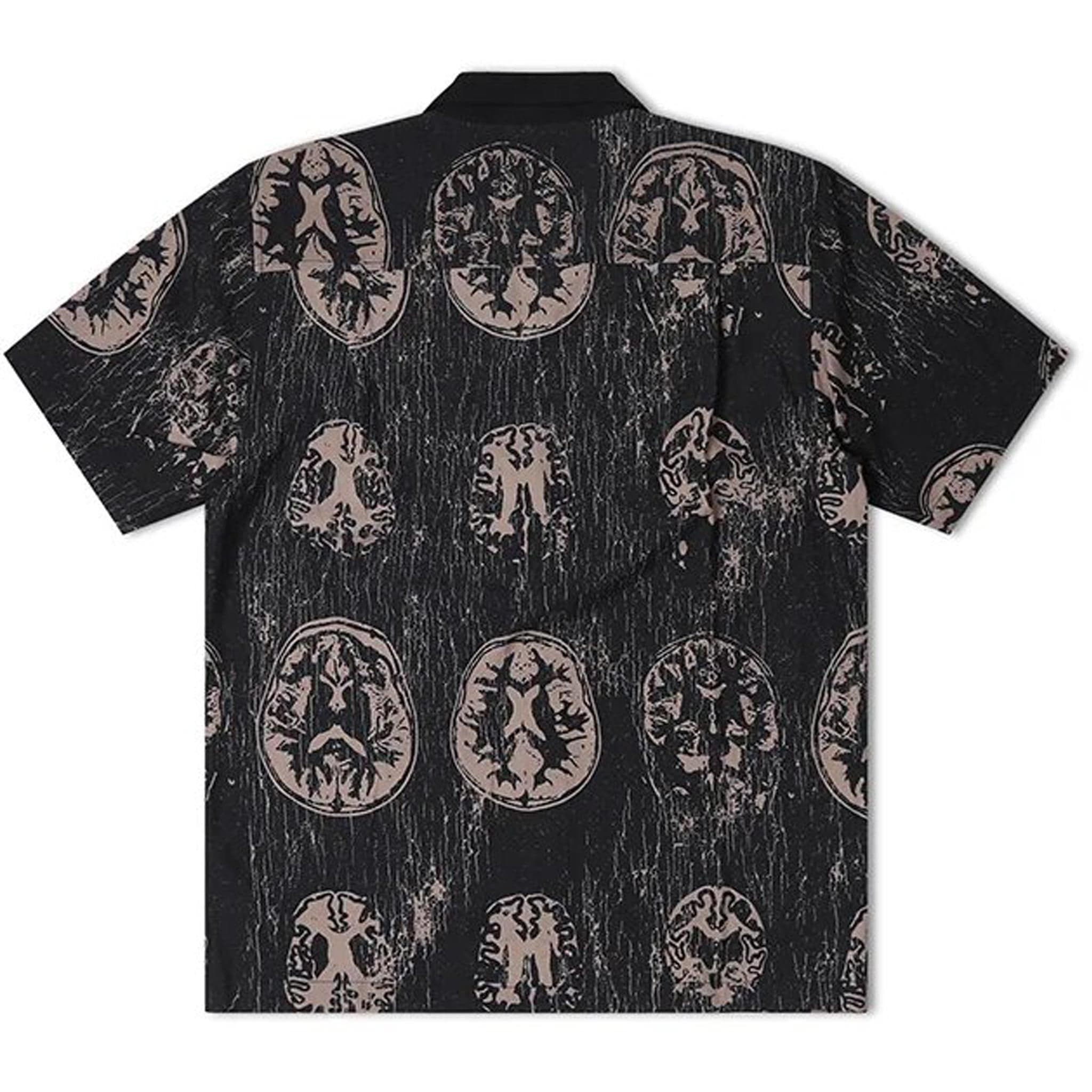 Former Marilyn Brainscan Shirt Black Mushroom Button Up