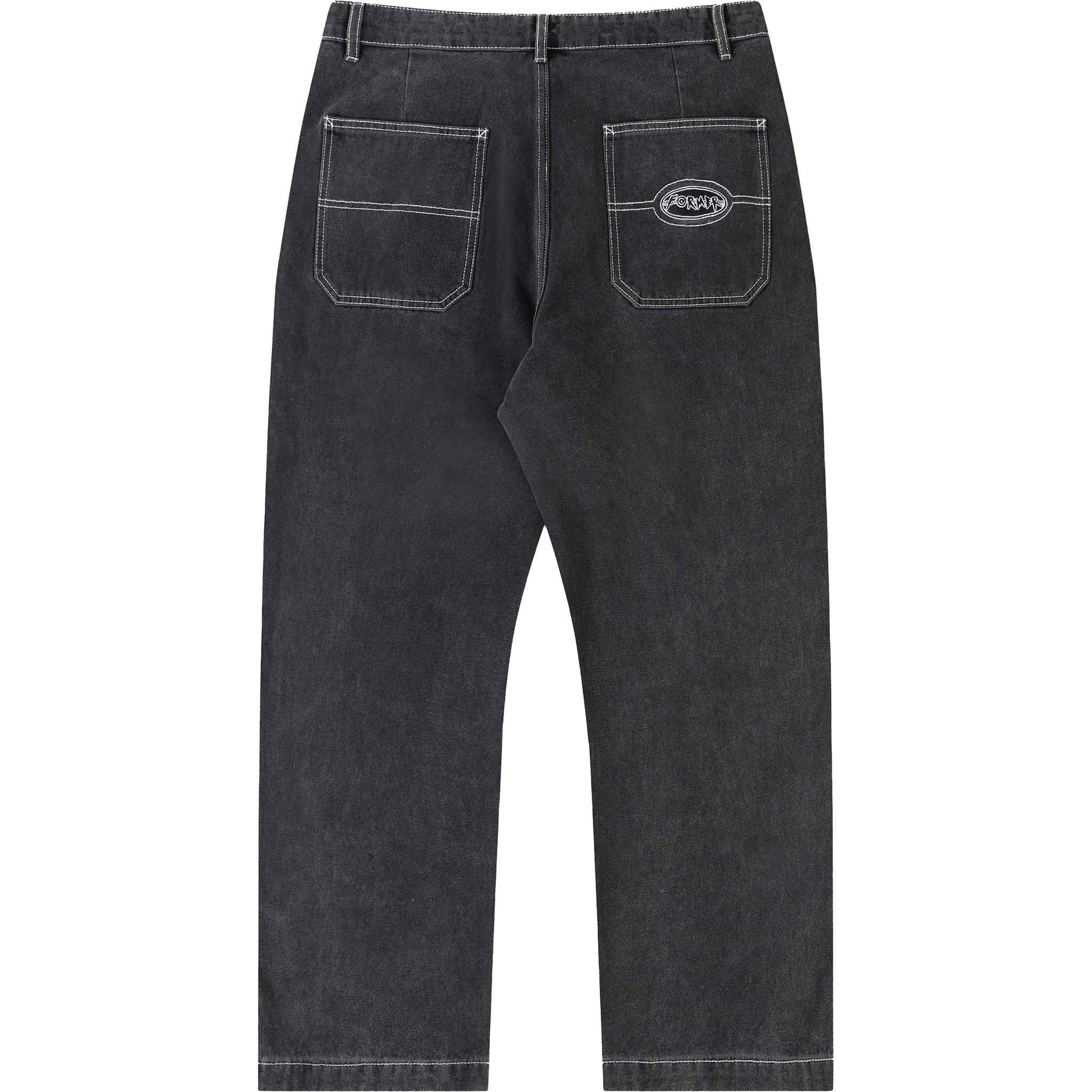 Former Reynolds Flatline Denim Pant Washed Black Pants