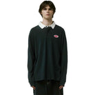 Former Reynolds Flatline Rugby Polo Black Button Up