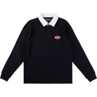 Former Reynolds Flatline Rugby Polo Black Button Up