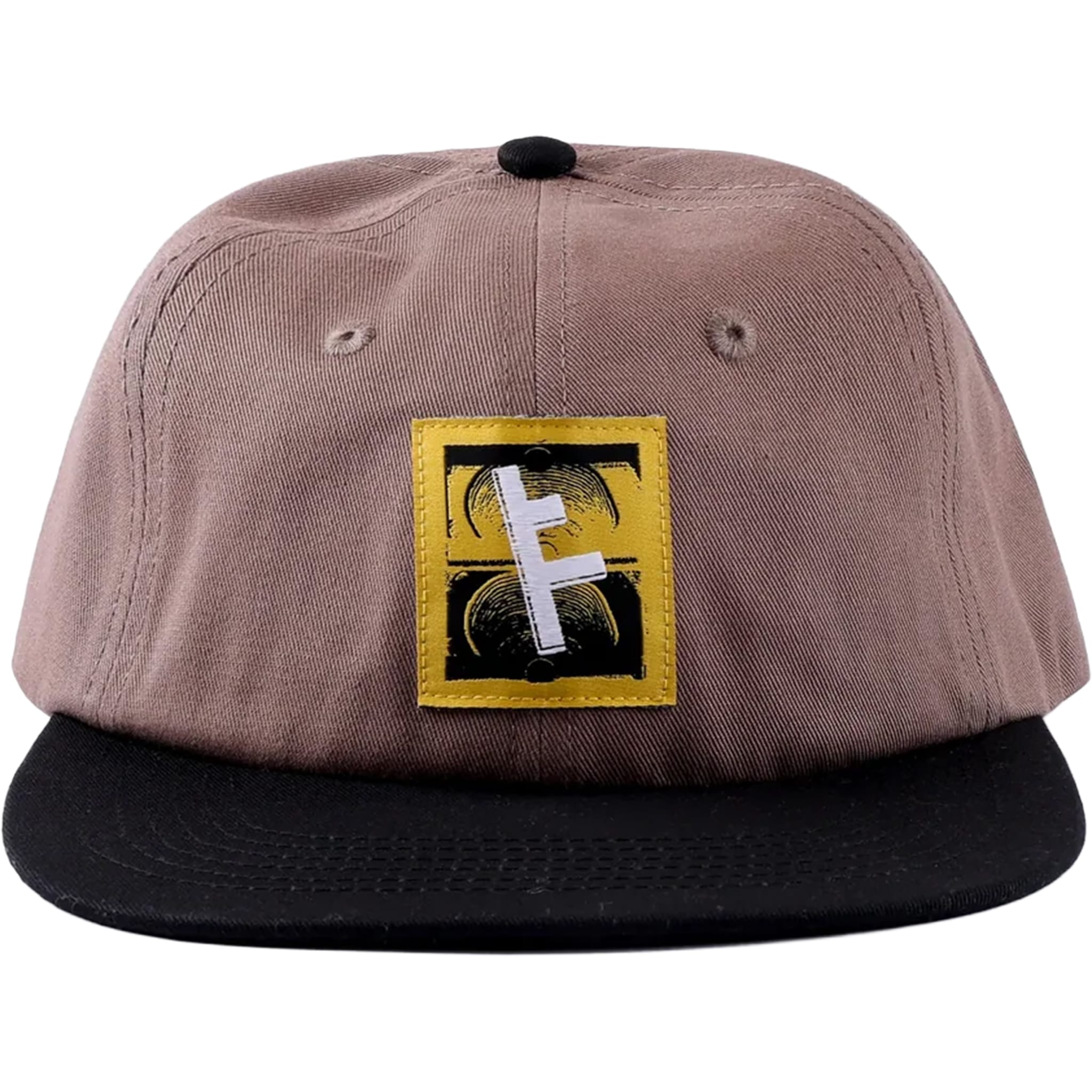 Former Slant F Snapback Cap Brown Hats