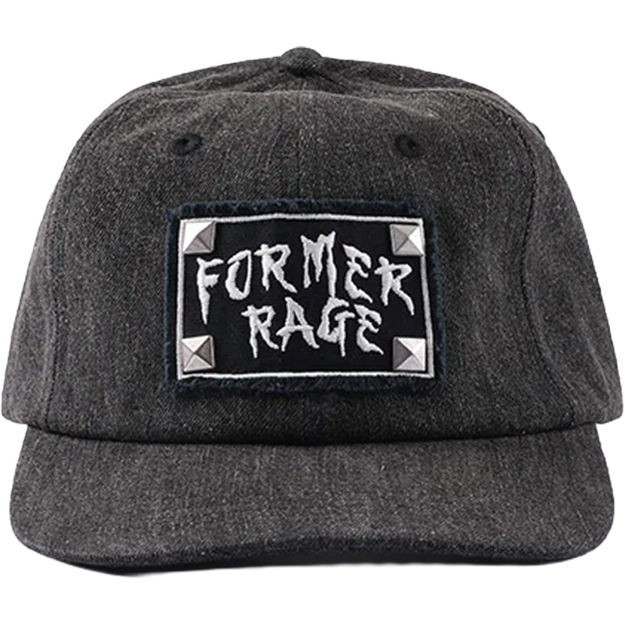 Former Studded Strapback Cap Black Hats