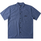 Former Vivian Check SS Shirt Blue Button Up