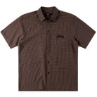 Former Vivian Check SS Shirt Brown Button Up