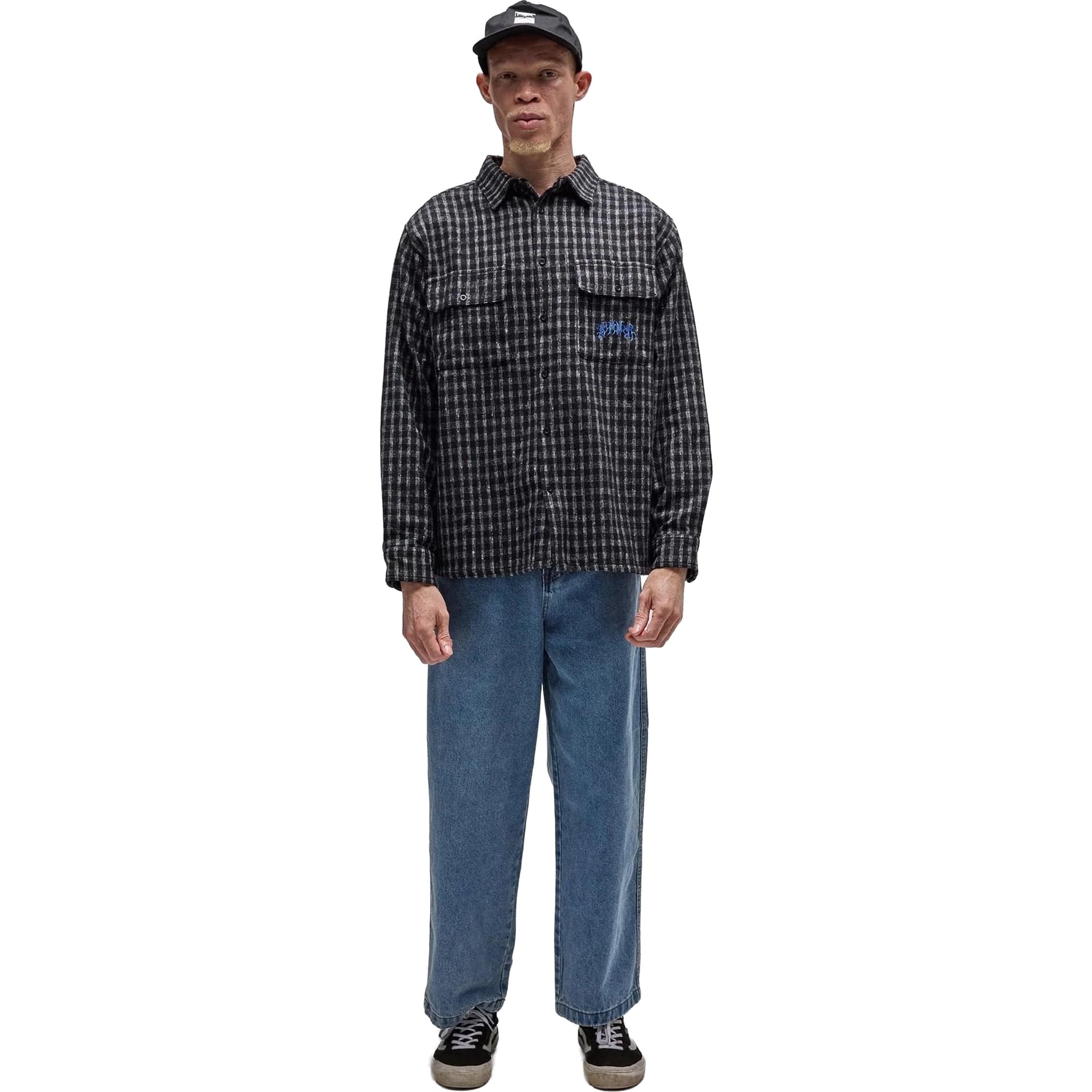 Former Vivian Flannel Shirt Worn Black Button Up