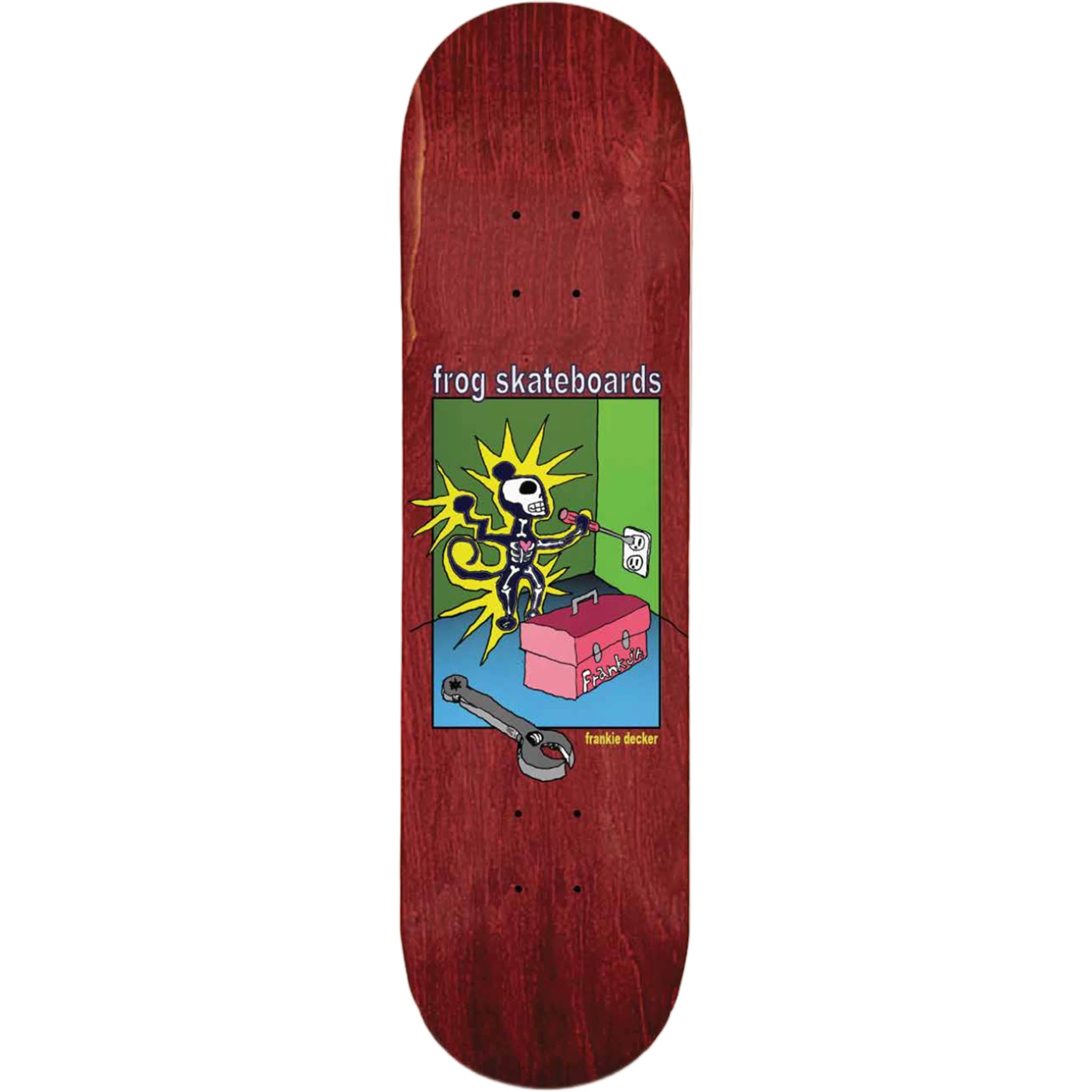 Frog New Career Frankie Decker Skateboard Deck 8.25" Skateboard