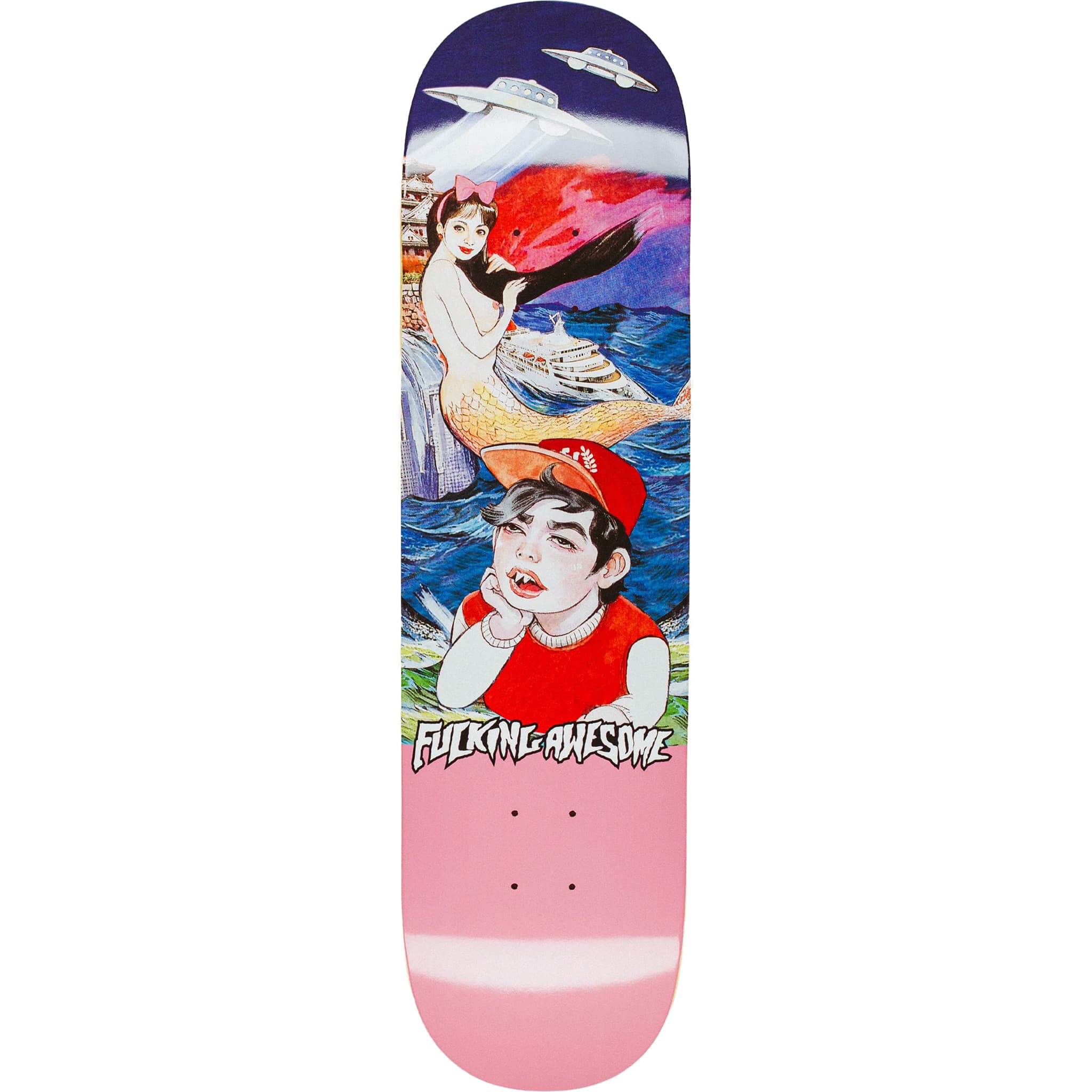 Fucking Awesome Aidan Mackey Kamakura Skateboard Deck 8.25" Skateboard