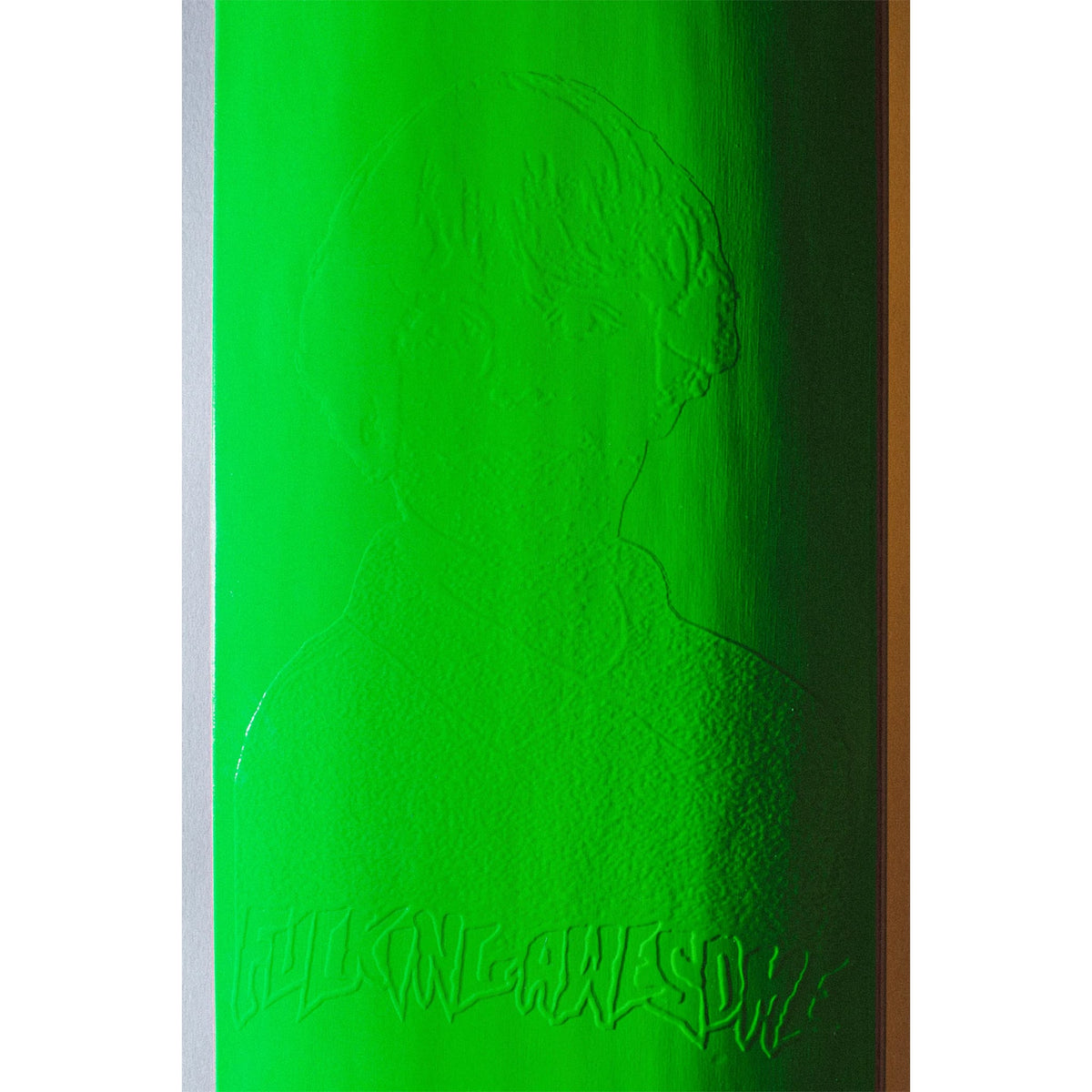 Fucking Awesome Curren Caples Embossed Photo Skateboard Deck 8.25" Skateboard