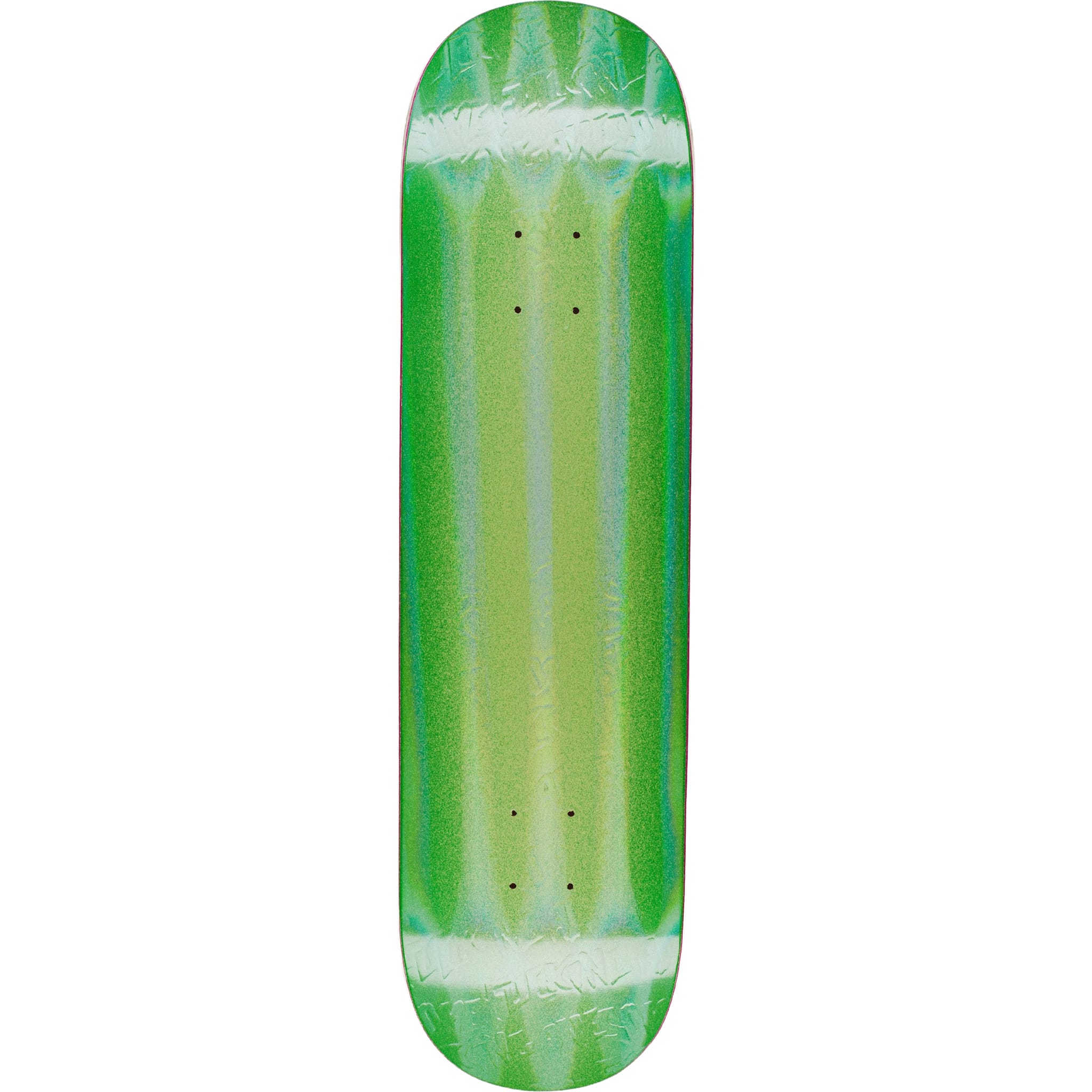 Fucking Awesome Neon Green Stamp Embossed Skateboard Deck 8" Skateboard