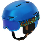 Gino Spur CP Youth Helmet Blue Shred Yeti Snowboard Helmet