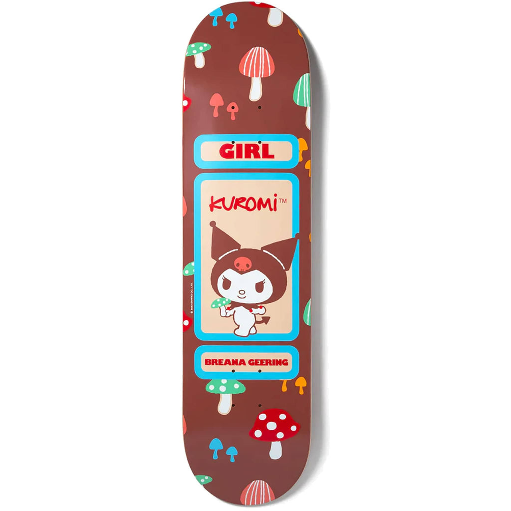 Girl Geering Kitty And Friends 8" Skateboard