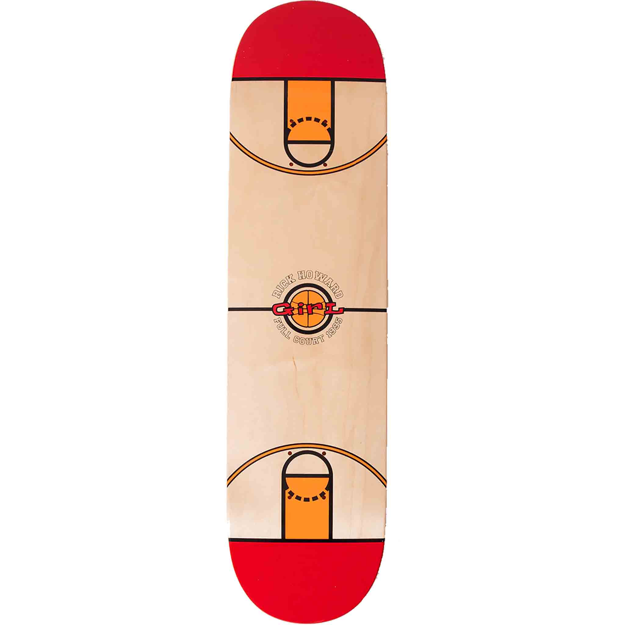 Girl Howard Full Court Twin Tip Skateboard Deck 8.25" Skateboard