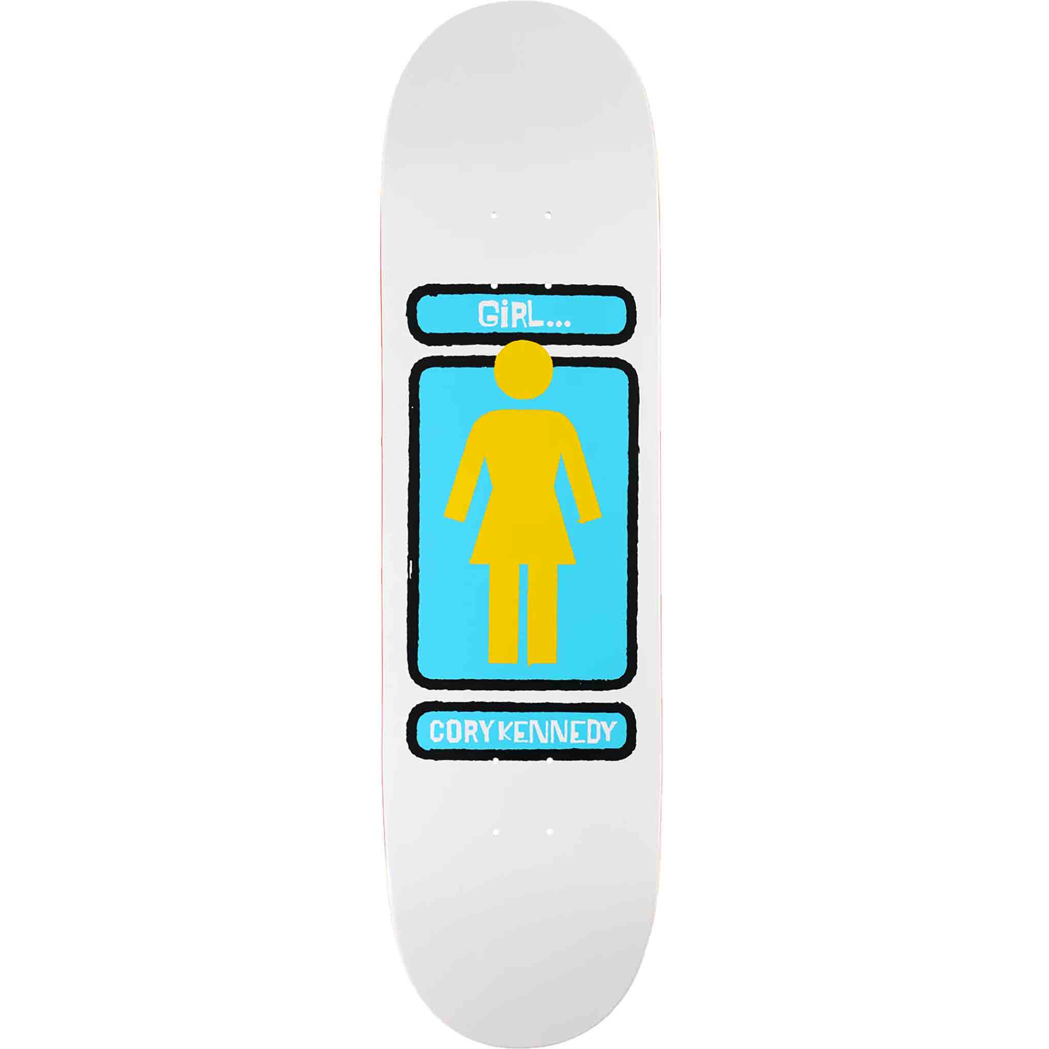 Girl Kennedy Hand Shakers 8.25" Skateboard Deck Skateboard