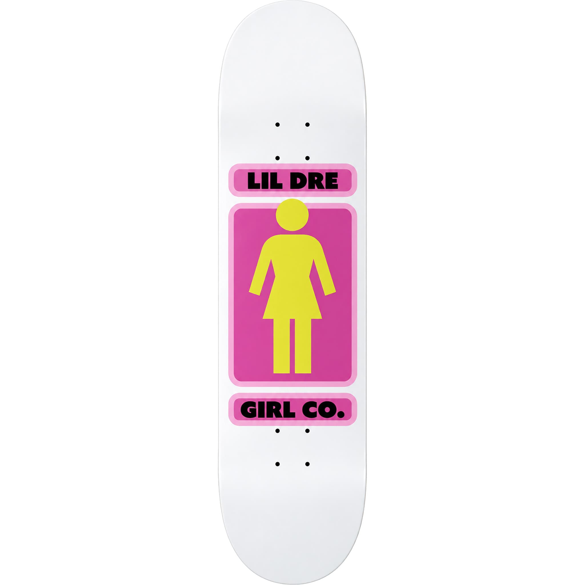 Girl Lil Dre 93 Til Glow Sticks Skateboard Deck 8.25" Skateboard
