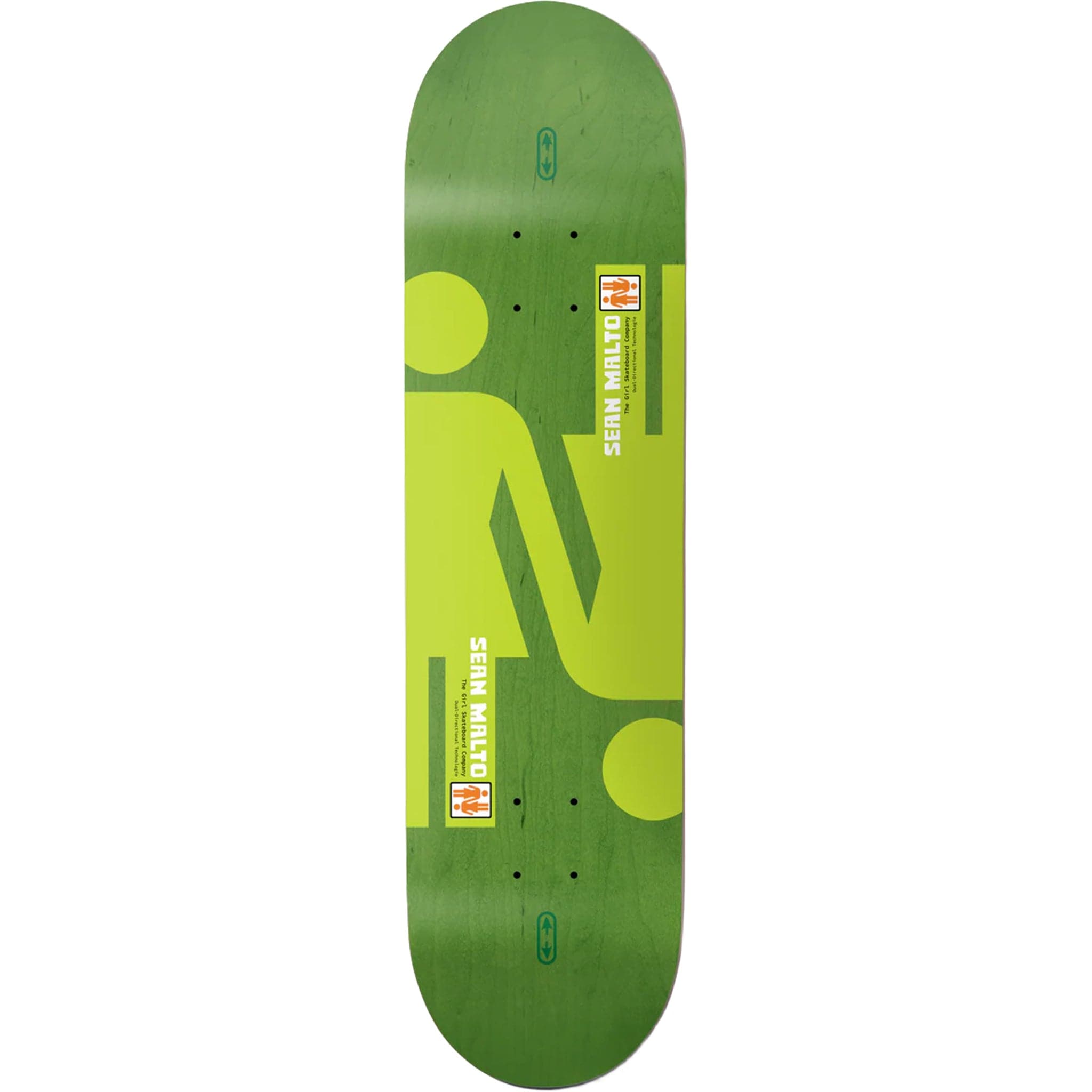 Girl Malto Double OG Twin Tip Skateboard Deck 8.3" Skateboard