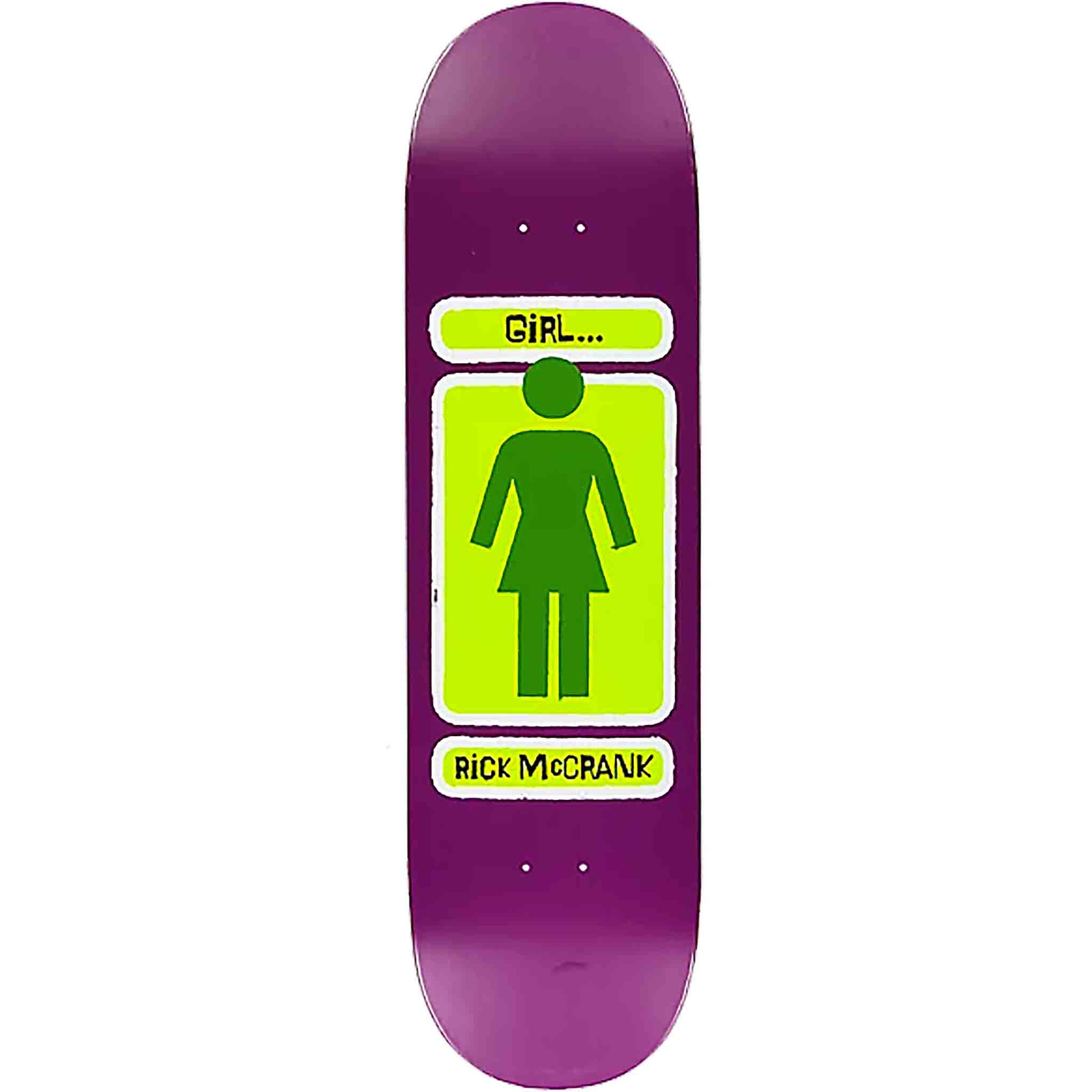 Girl McCrank Hand Shakers 8.375" Skateboard Deck Skateboard