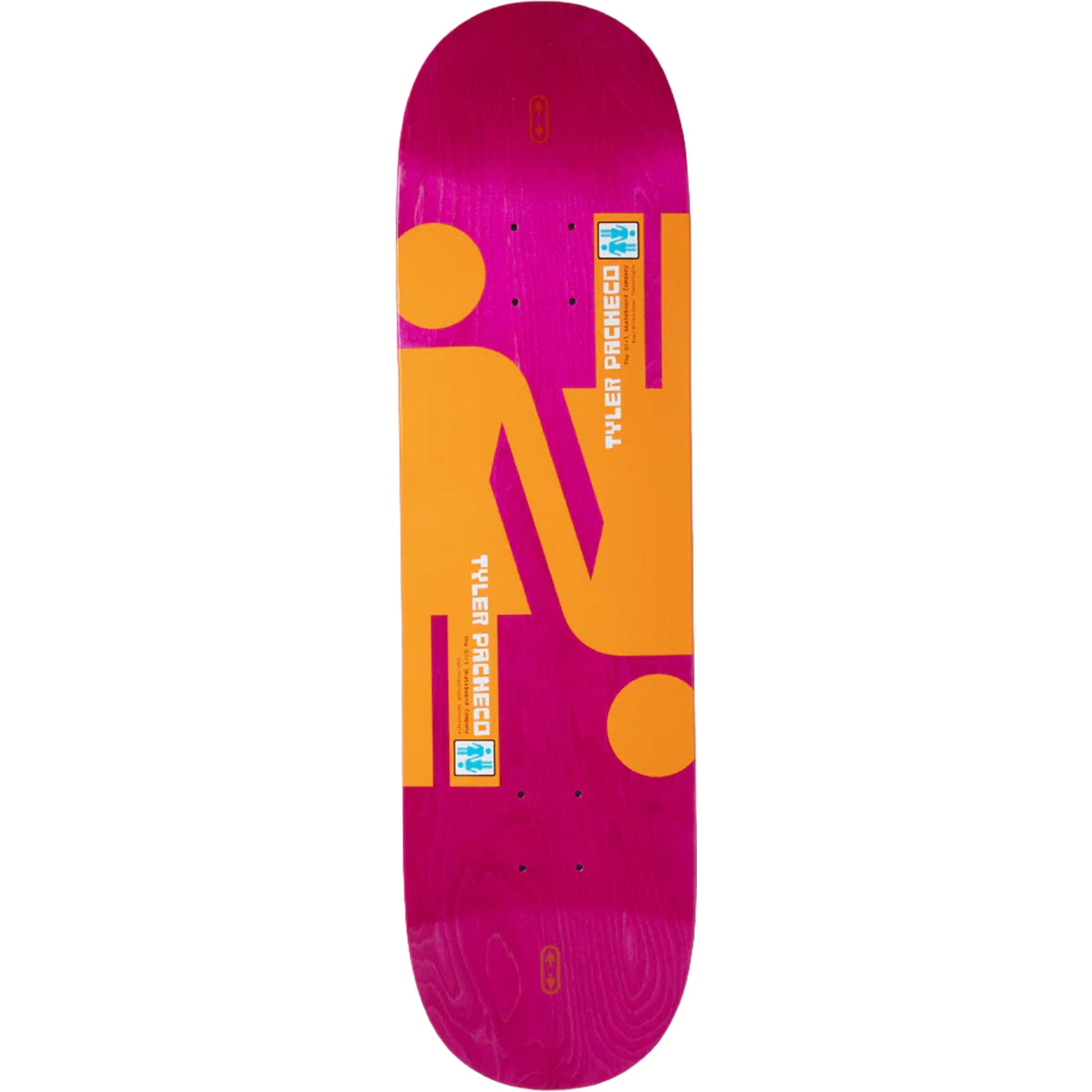 Girl Pacheco Double OG Twin Tip Skateboard Deck 8.5" Skateboard