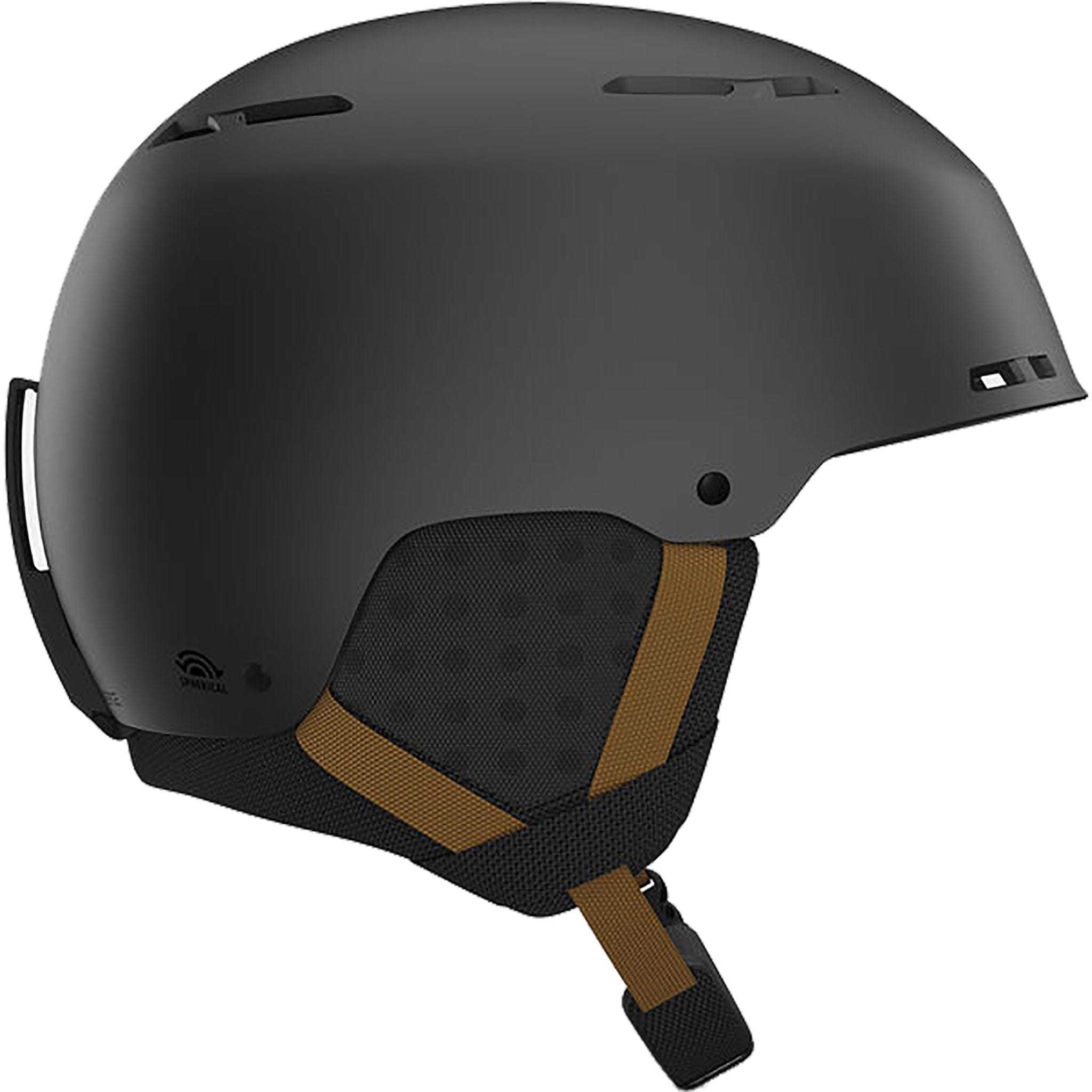 Giro Emerge Spherical Mips Helmet Metalic Coal Tan Snowboard Helmet