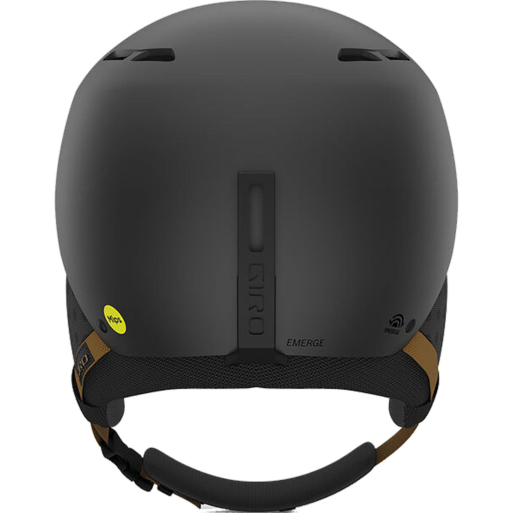 Giro Emerge Spherical Mips Helmet Metalic Coal Tan Snowboard Helmet