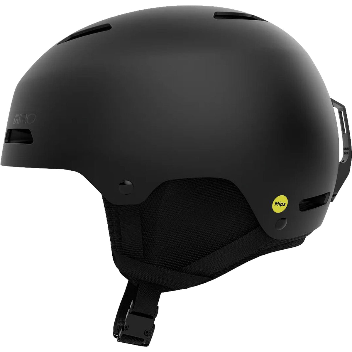 Giro Ledge MIPS Asian Fit Snowboard Helmet Matte Black 2027 Snowboard Helmet