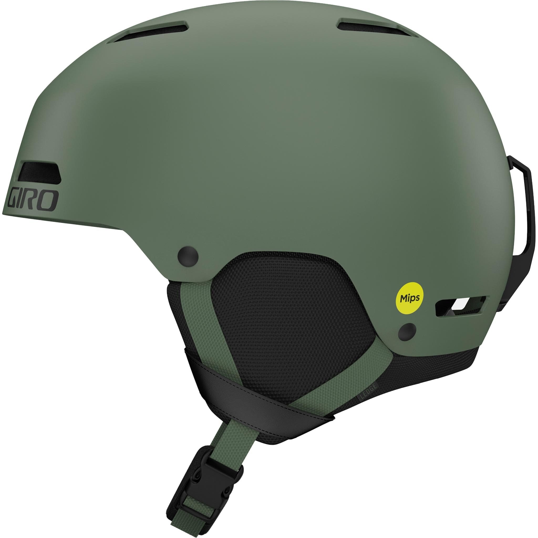 Giro Ledge MIPS Helmet Matte Green Snowboard Helmet