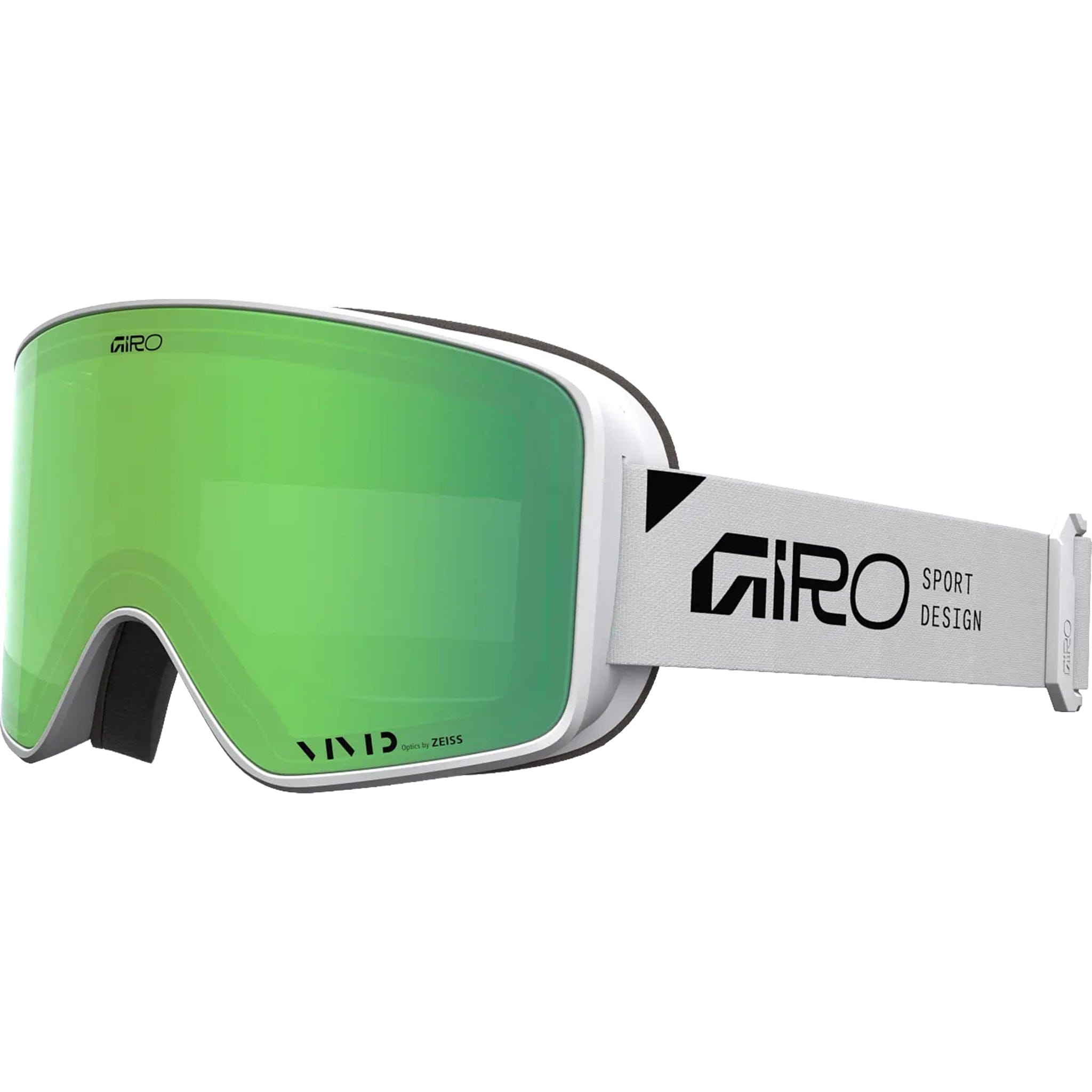 Giro Method Goggle White Stacked Vivid Emerald Goggles
