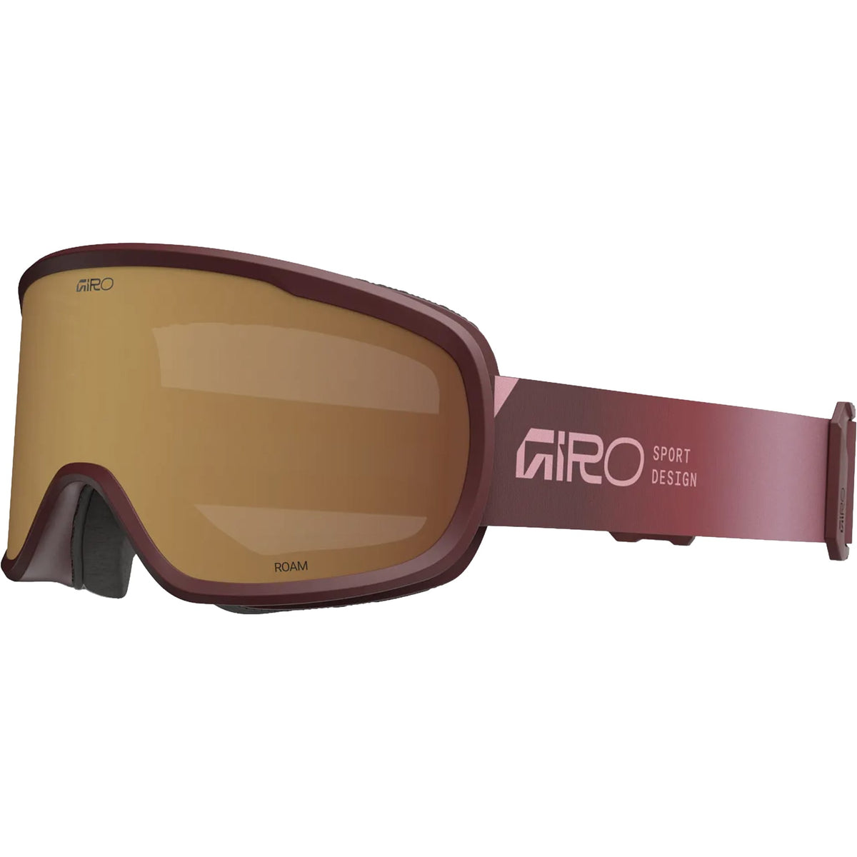 Giro Roam Snow Goggle Dark Maroon Amber Gold 2027 Goggles
