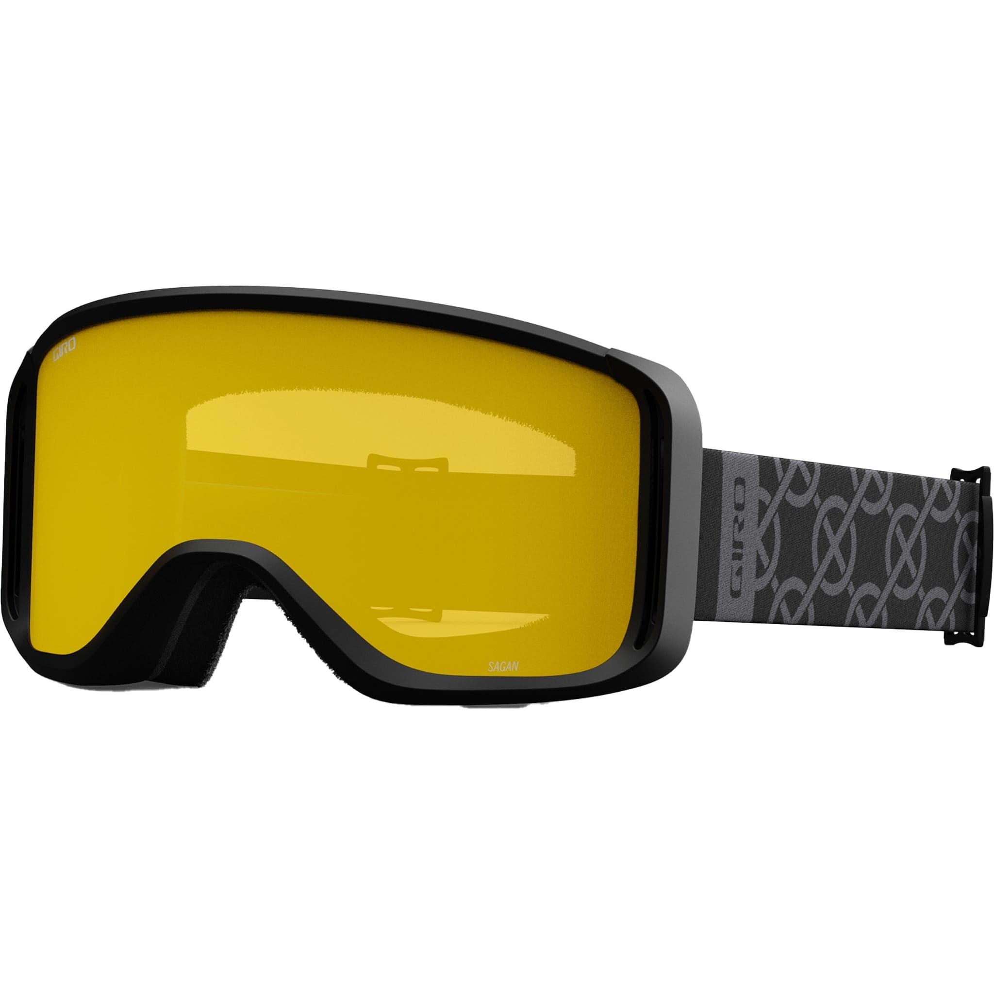 Giro Sagen Goggle Black Monogram Amber Gold Yellow Boost Goggles