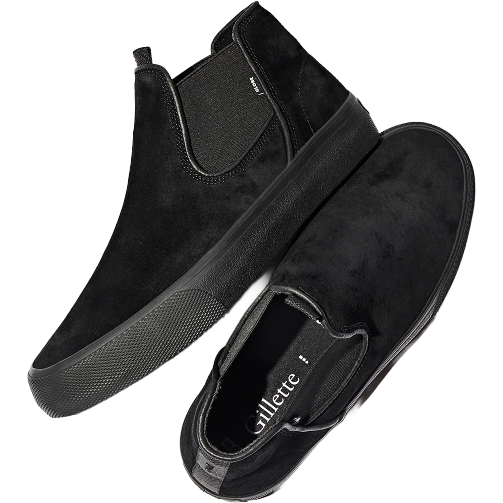 Globe Dover Shoe Black Suede Gillette Shoes