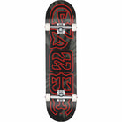 Globe G0 Heyman Skateboard Complete Black Dye Red 8" Skateboard Complete